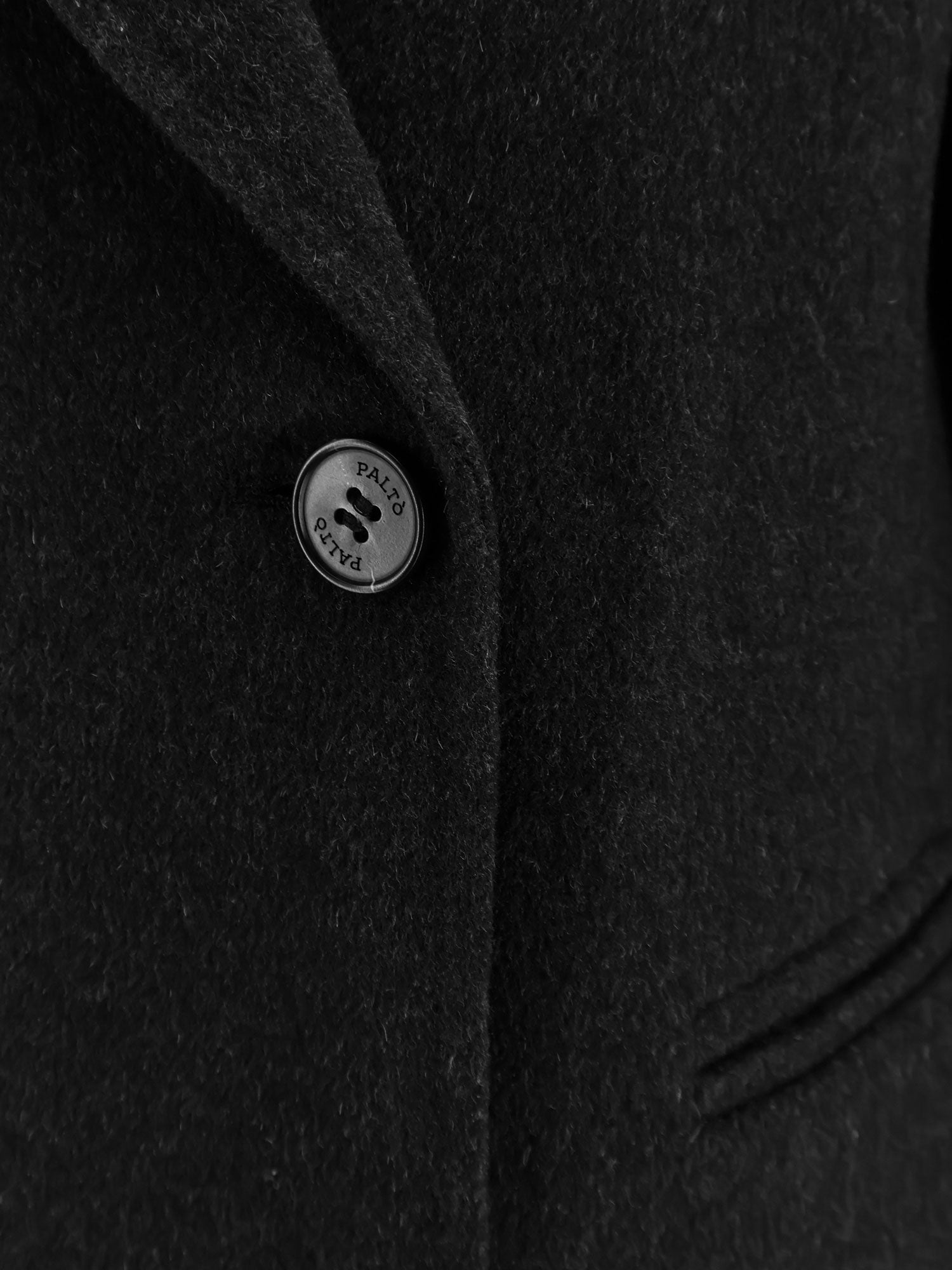Paltò Coats Black Lana