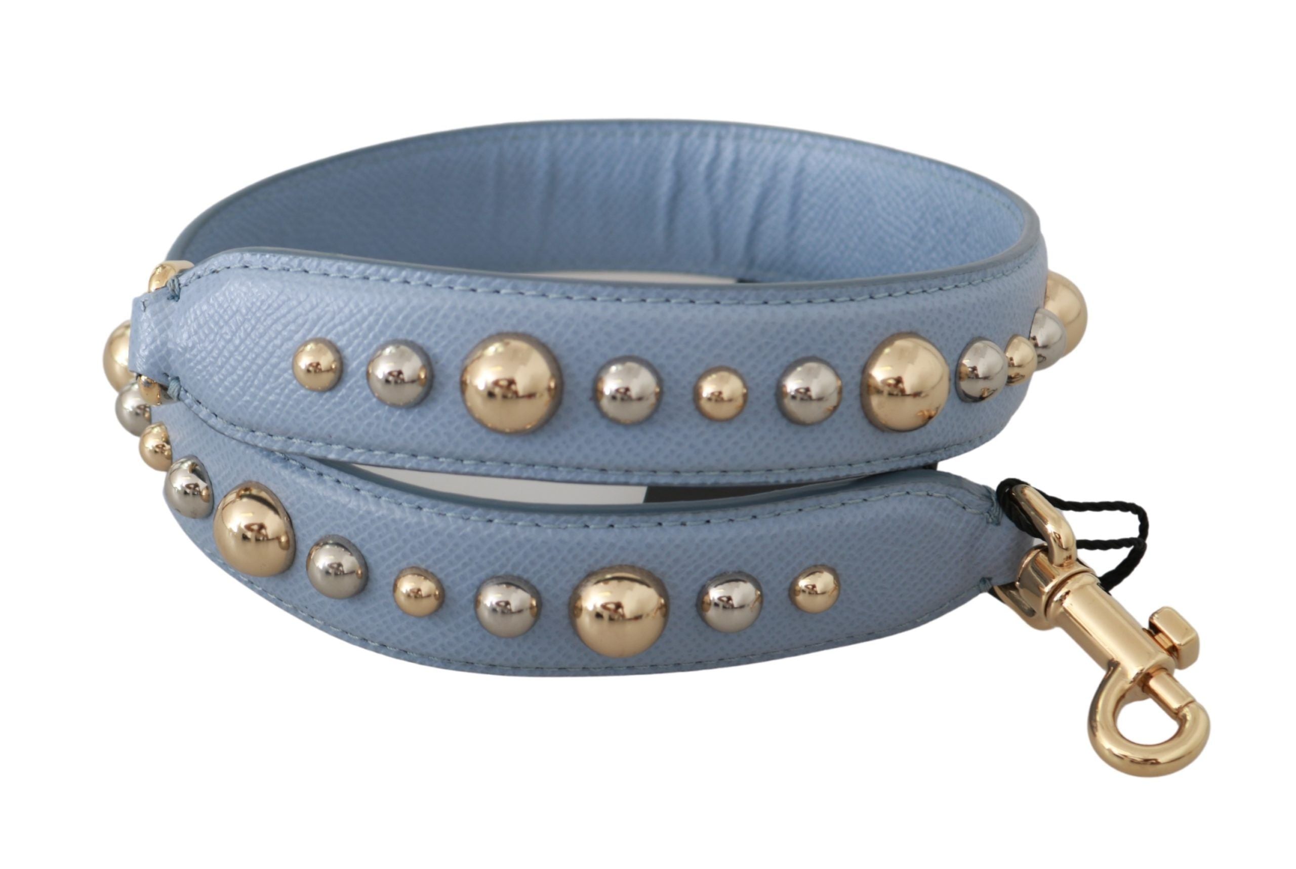 Blue Leather Handbag Accessory Shoulder Strap Bag