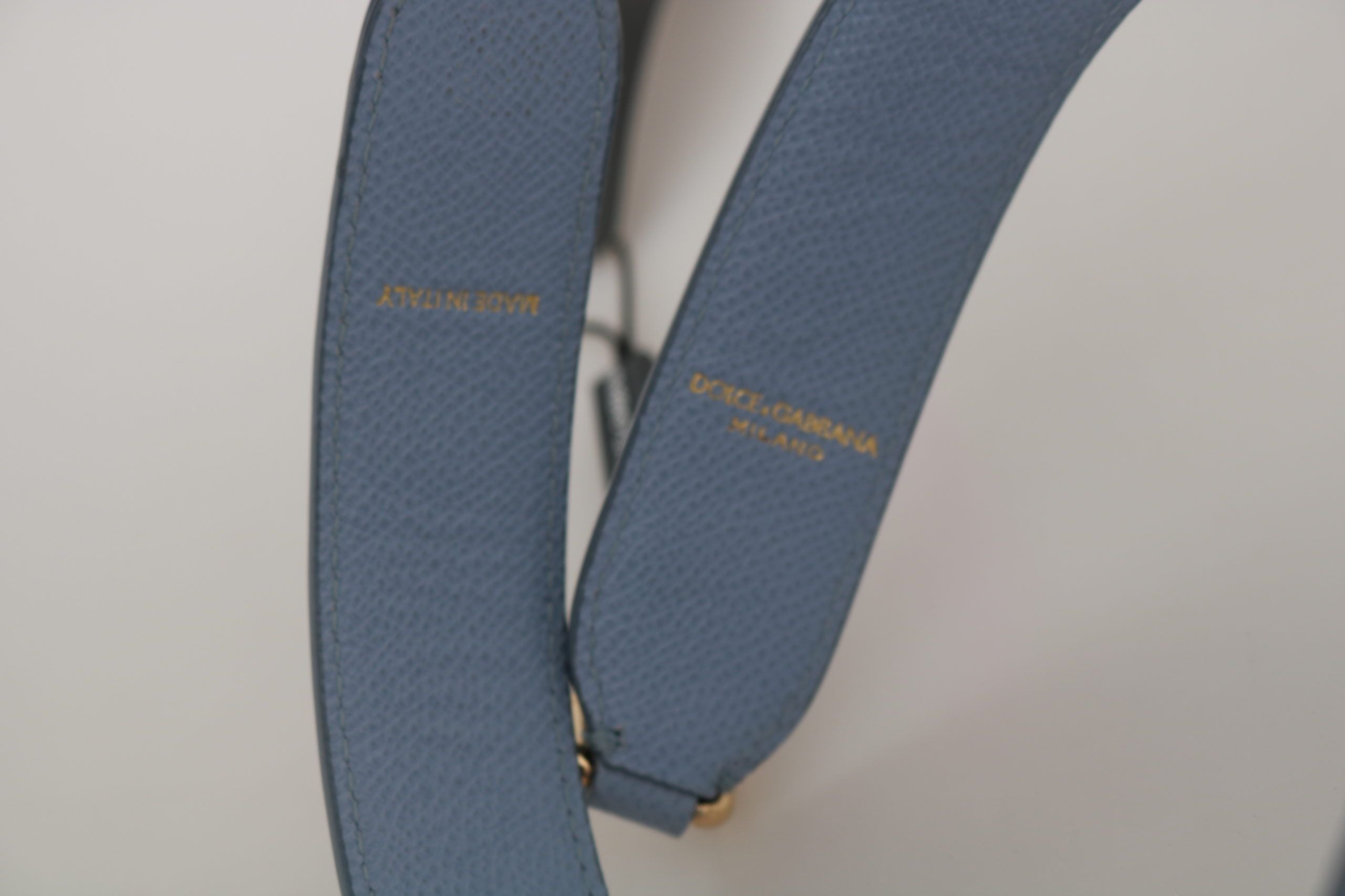 Blue Leather Handbag Accessory Shoulder Strap Bag