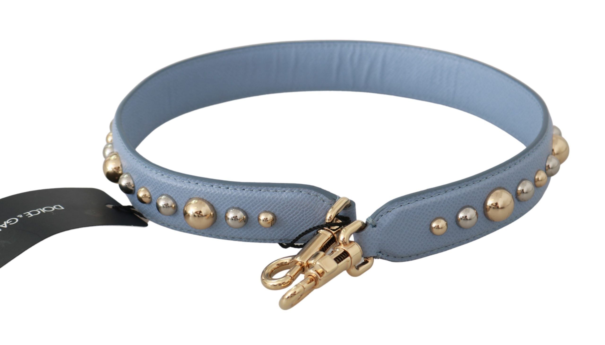Blue Leather Handbag Accessory Shoulder Strap Bag
