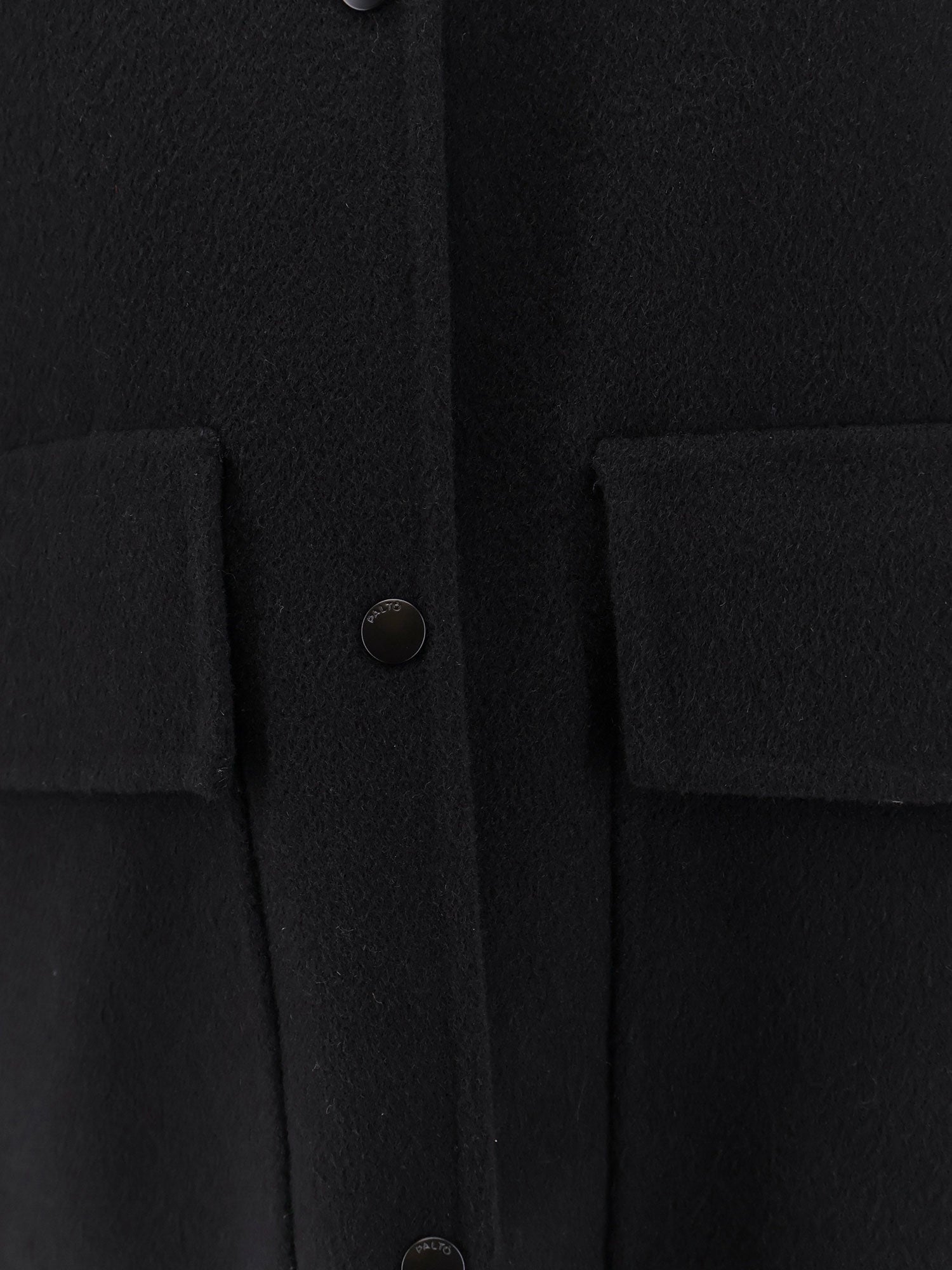 Paltò Coats Black Lana