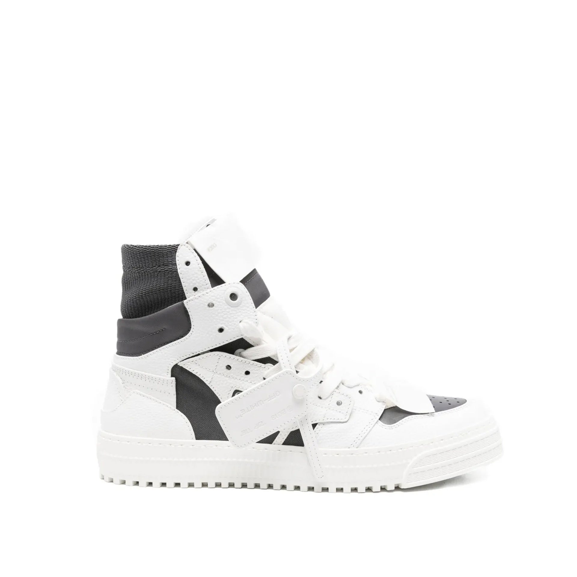 Off-White 3.0 Off Court High-Top Sneakers Leather