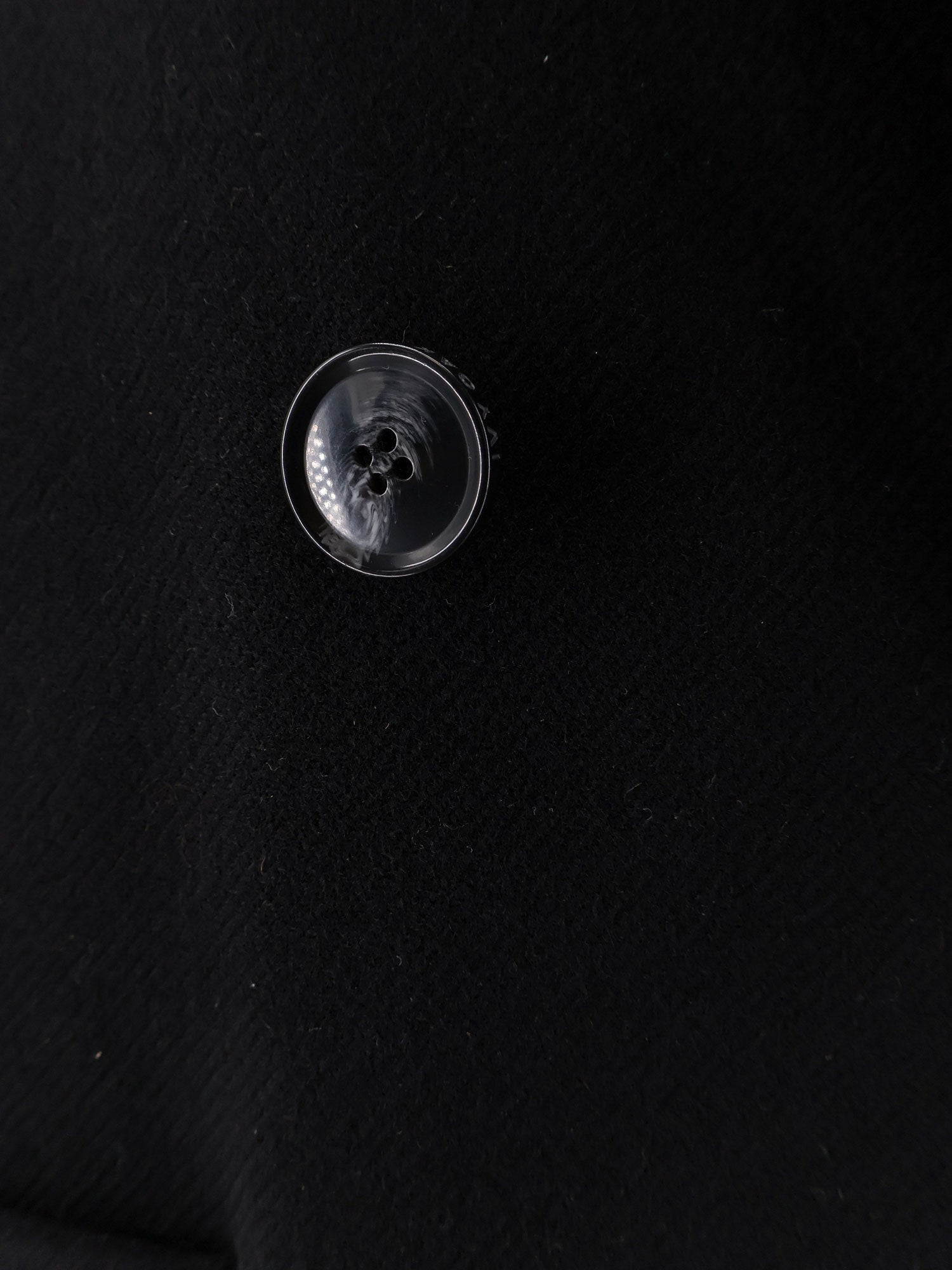 IVY OAK Coats Black Lana Vergine Poliammide