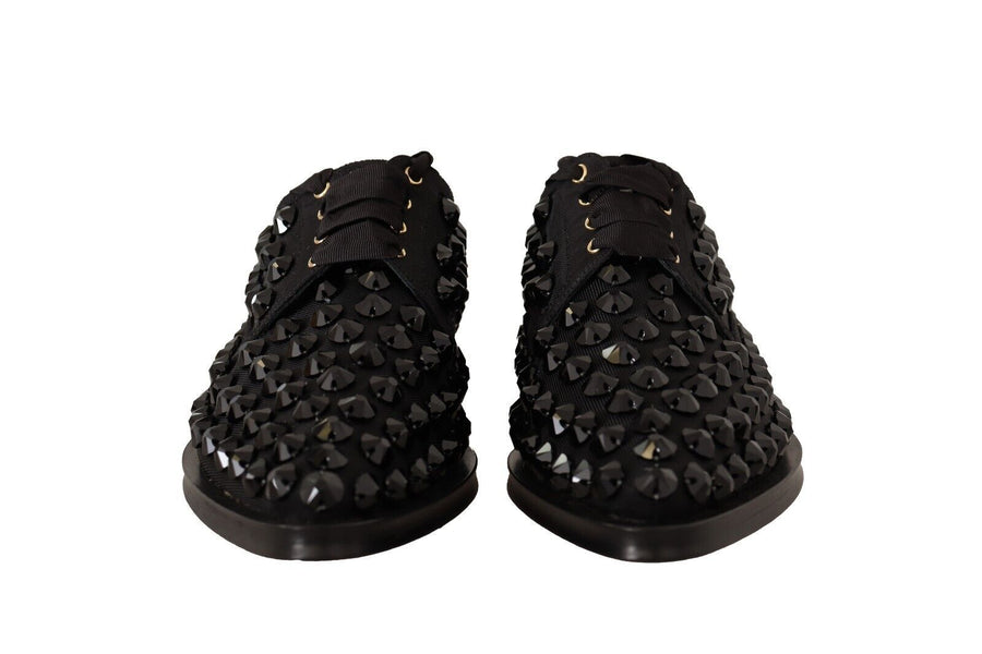 Dolce & Gabbana Gros grain flat in black