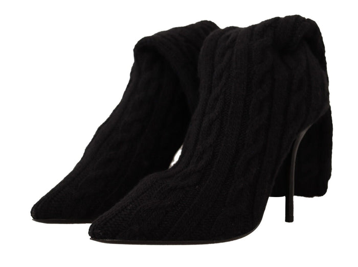 Dolce & Gabbana Fabric boot in black — view 2