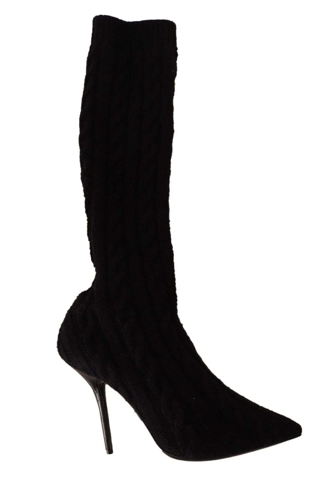 Dolce & Gabbana Fabric boot in black — view 7