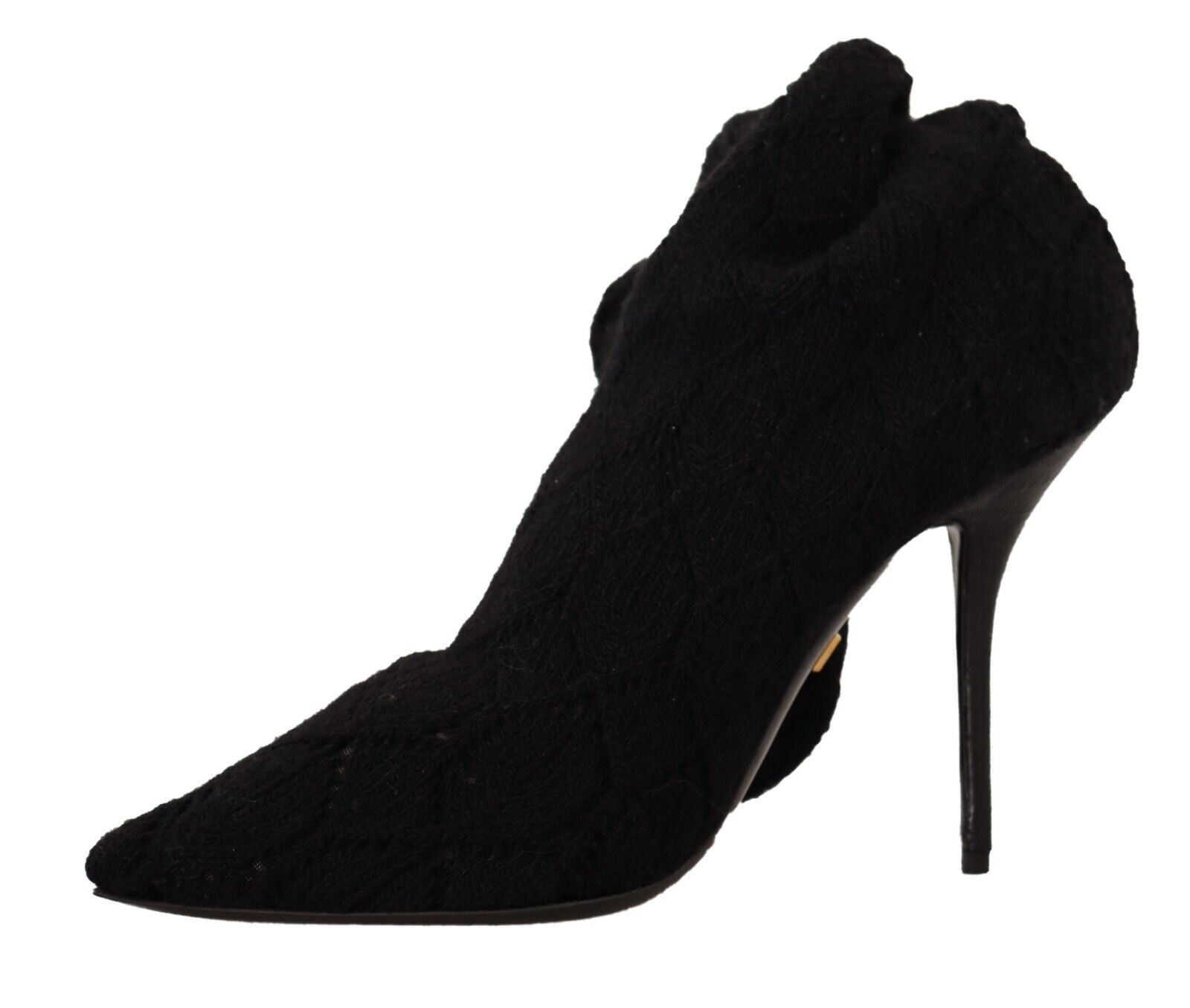 Dolce & Gabbana Fabric upper boot in black — view 4