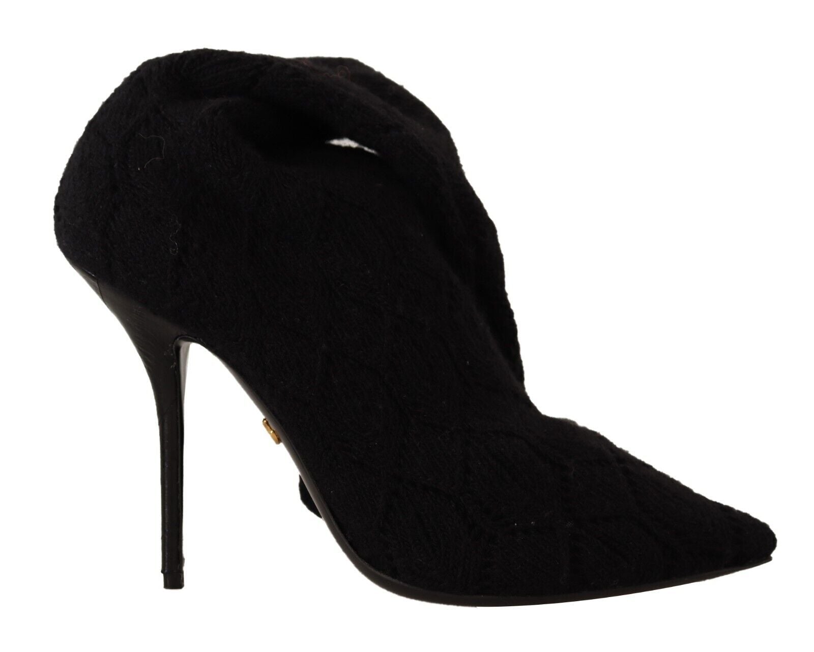 Dolce & Gabbana Fabric upper boot in black — view 5