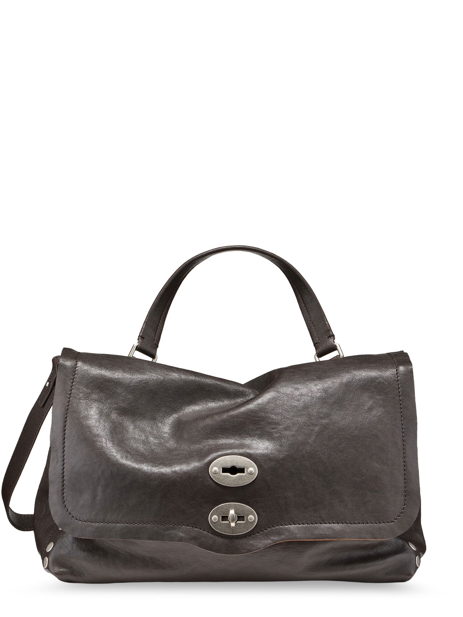 Zanellato Bags Browncarbone Pelle