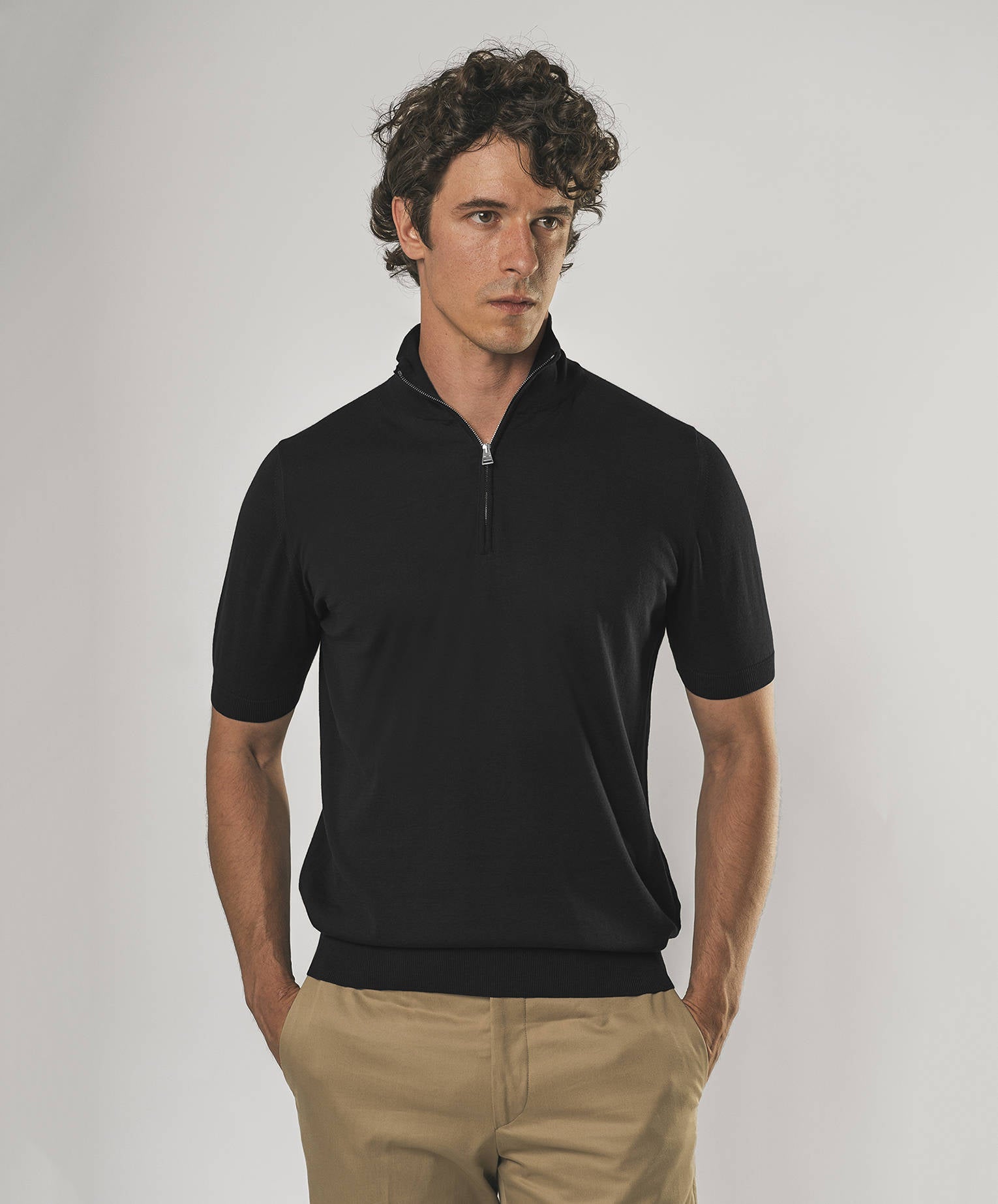 Sea Island T-Shirt Cozumel Navy Light Knitwear