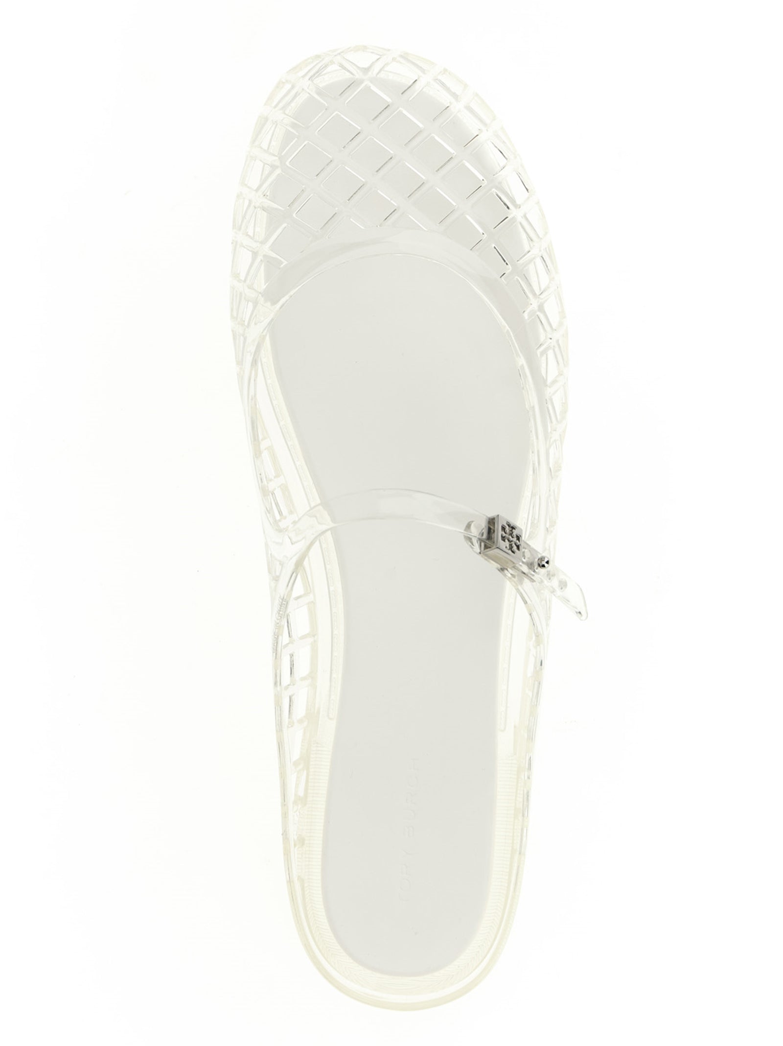Mello Mary Jane Jelly sabots White Flat Shoes