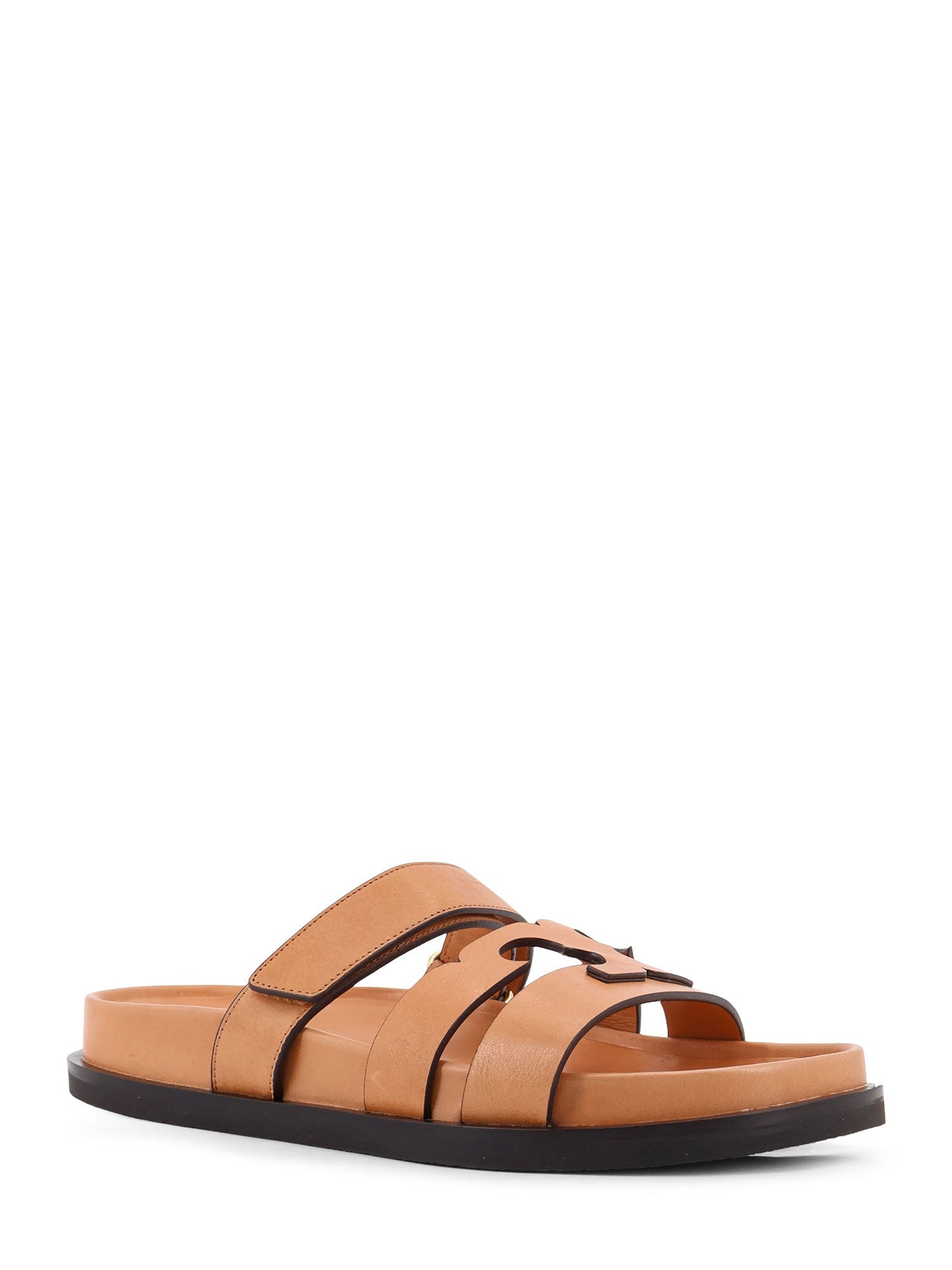 Tory Burch Sandals Camello Pelle