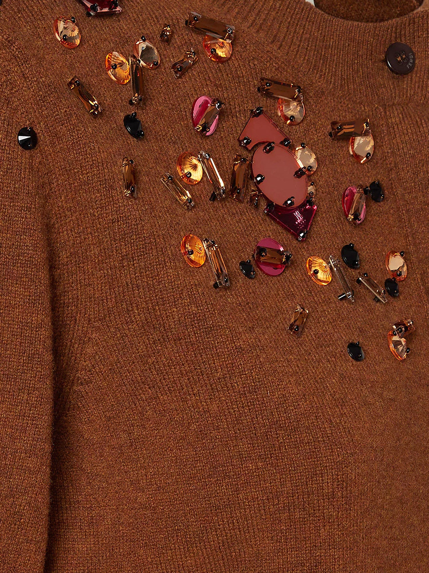 Fendi Sweaters Rust-25 Lana Cashmere Elastan