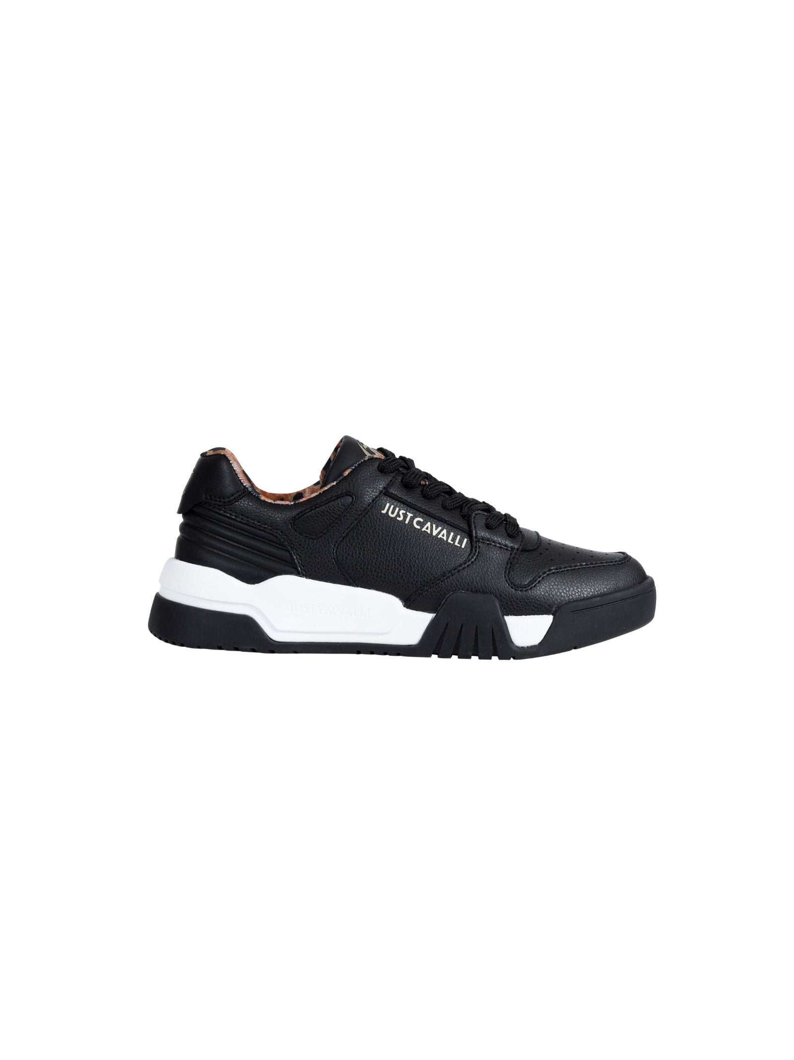 Just Cavalli Sneakers Black Bovino