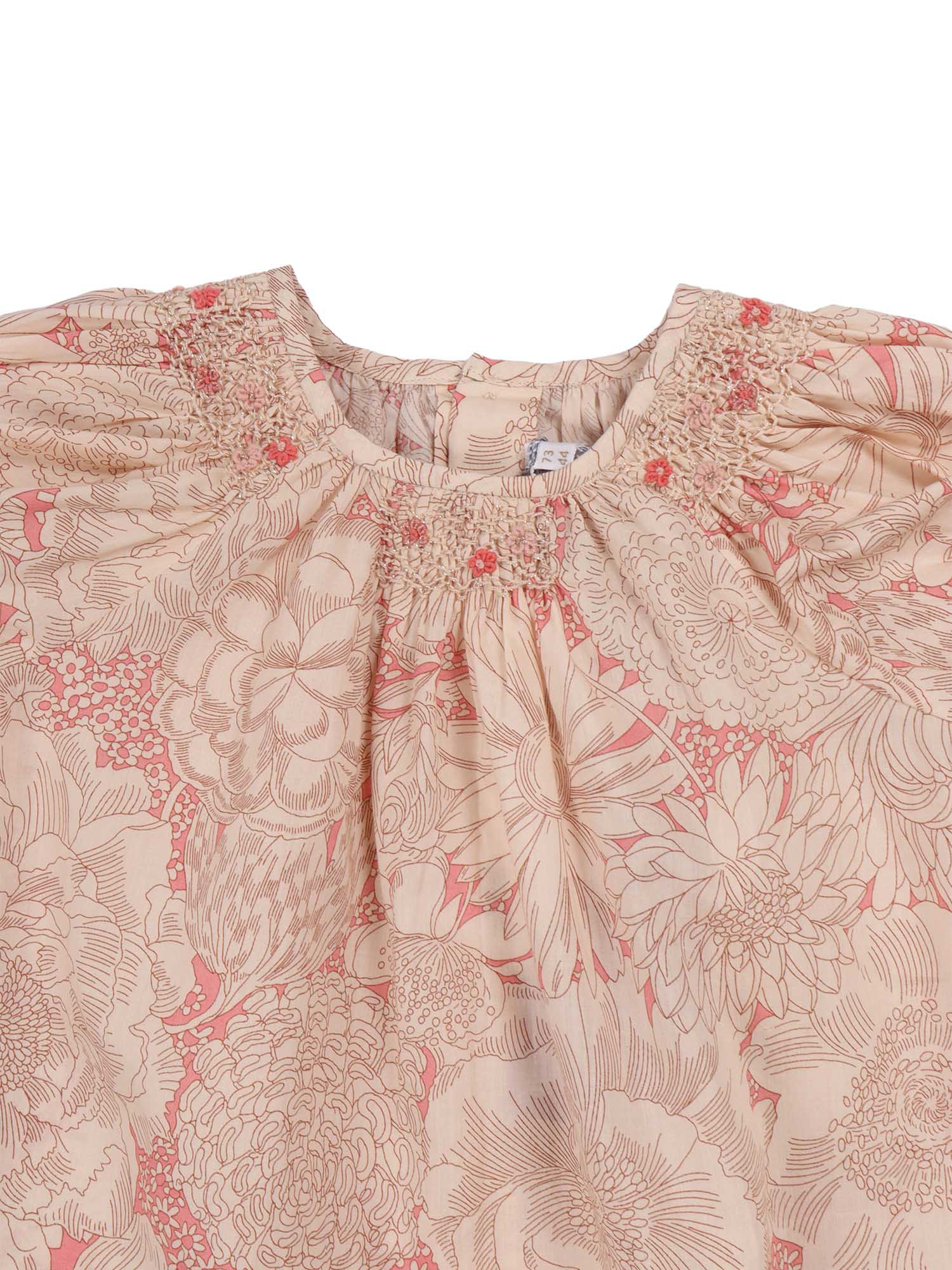 LUCIA DRESS Pink Organic Cotton