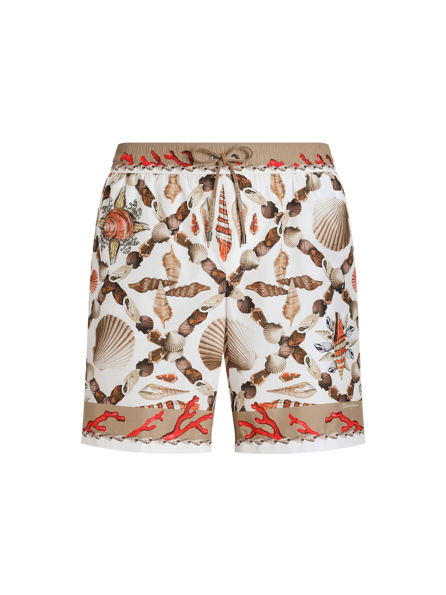 Dolce & Gabbana Sea Clothing Conchiglie F.bianco Poliestere