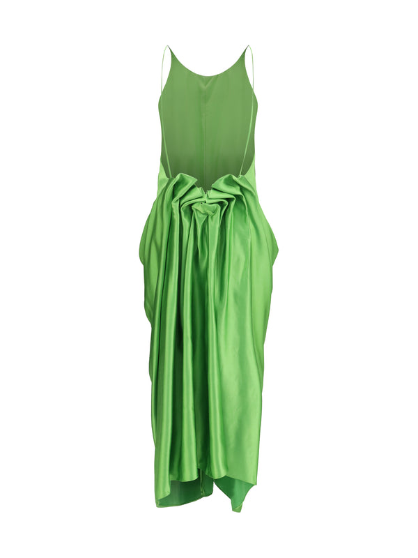 Dress Kent Absinthe Satin Cupro