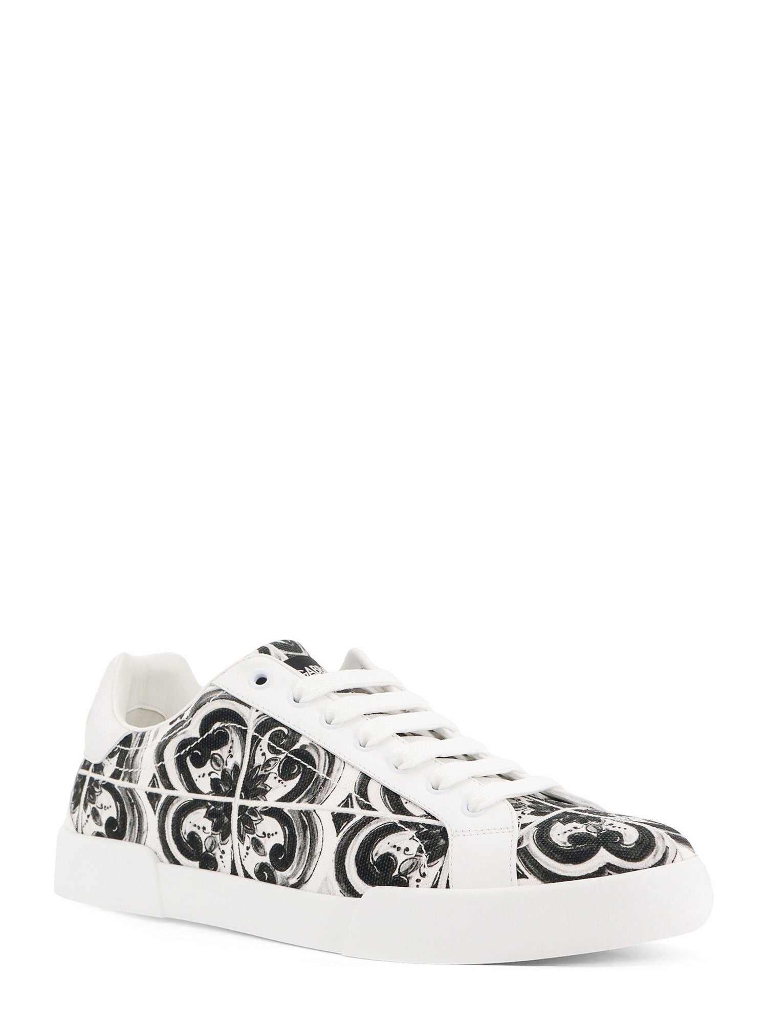 Dolce & Gabbana Sneakers Maiolica 3 Nero Pelle