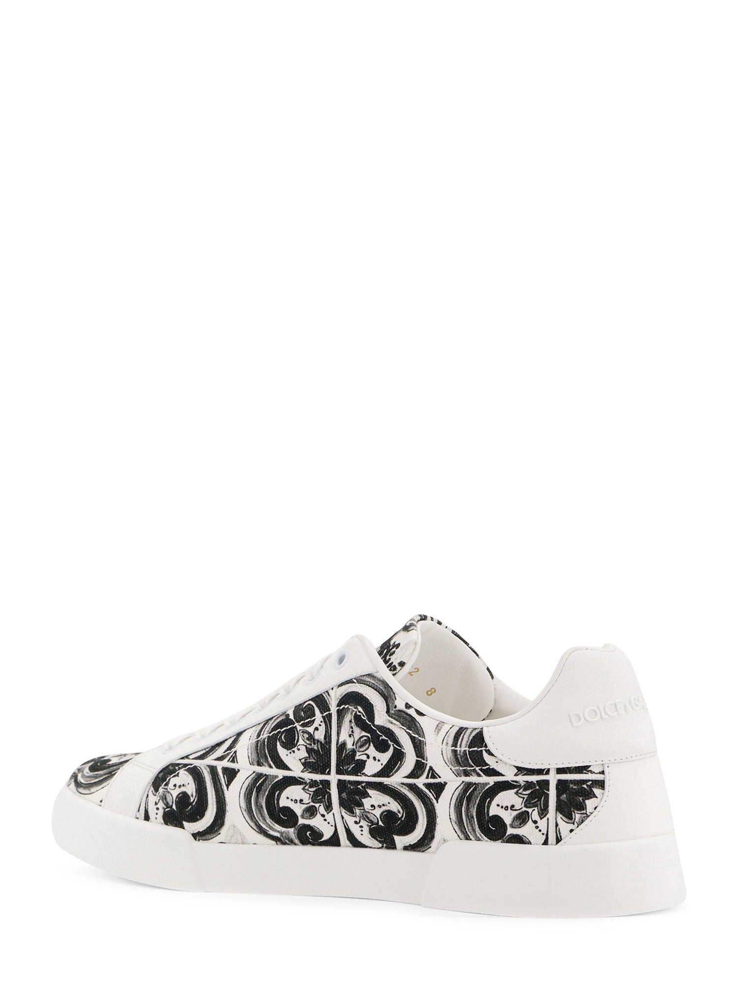 Dolce & Gabbana Sneakers Maiolica 3 Nero Pelle