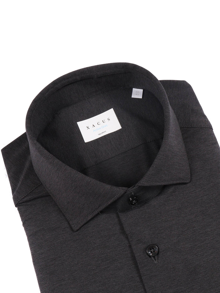 Shirt Black Polyamide Elastane
