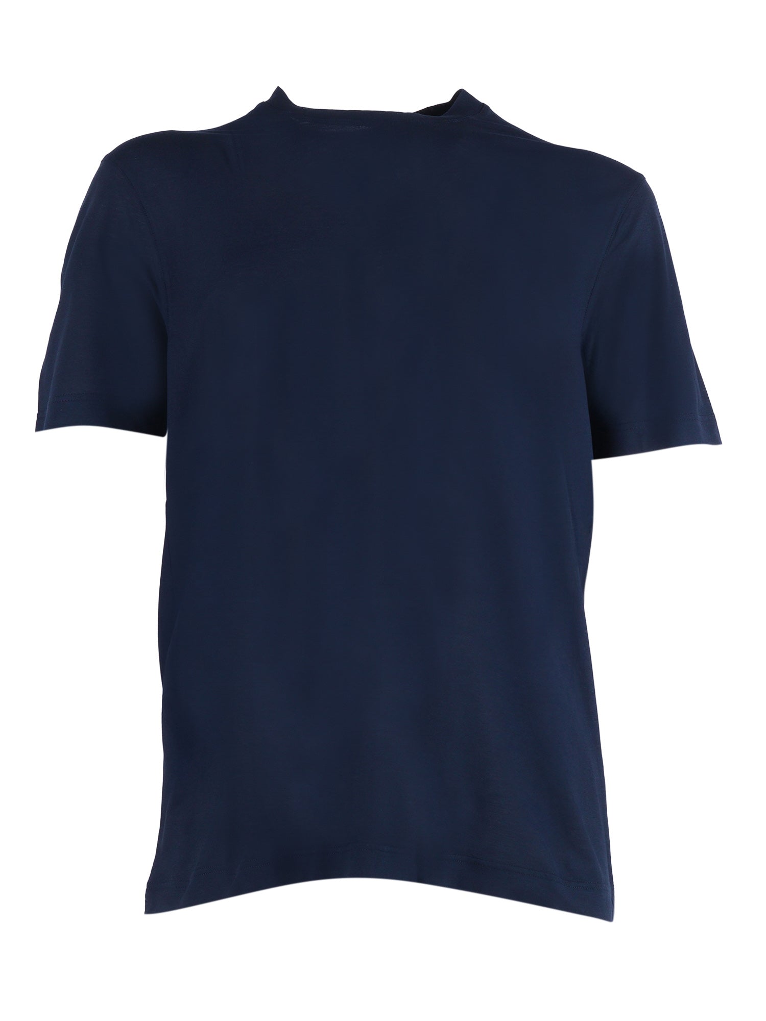 Short Sleeve T-Shirt Blue Cotton Sleeves