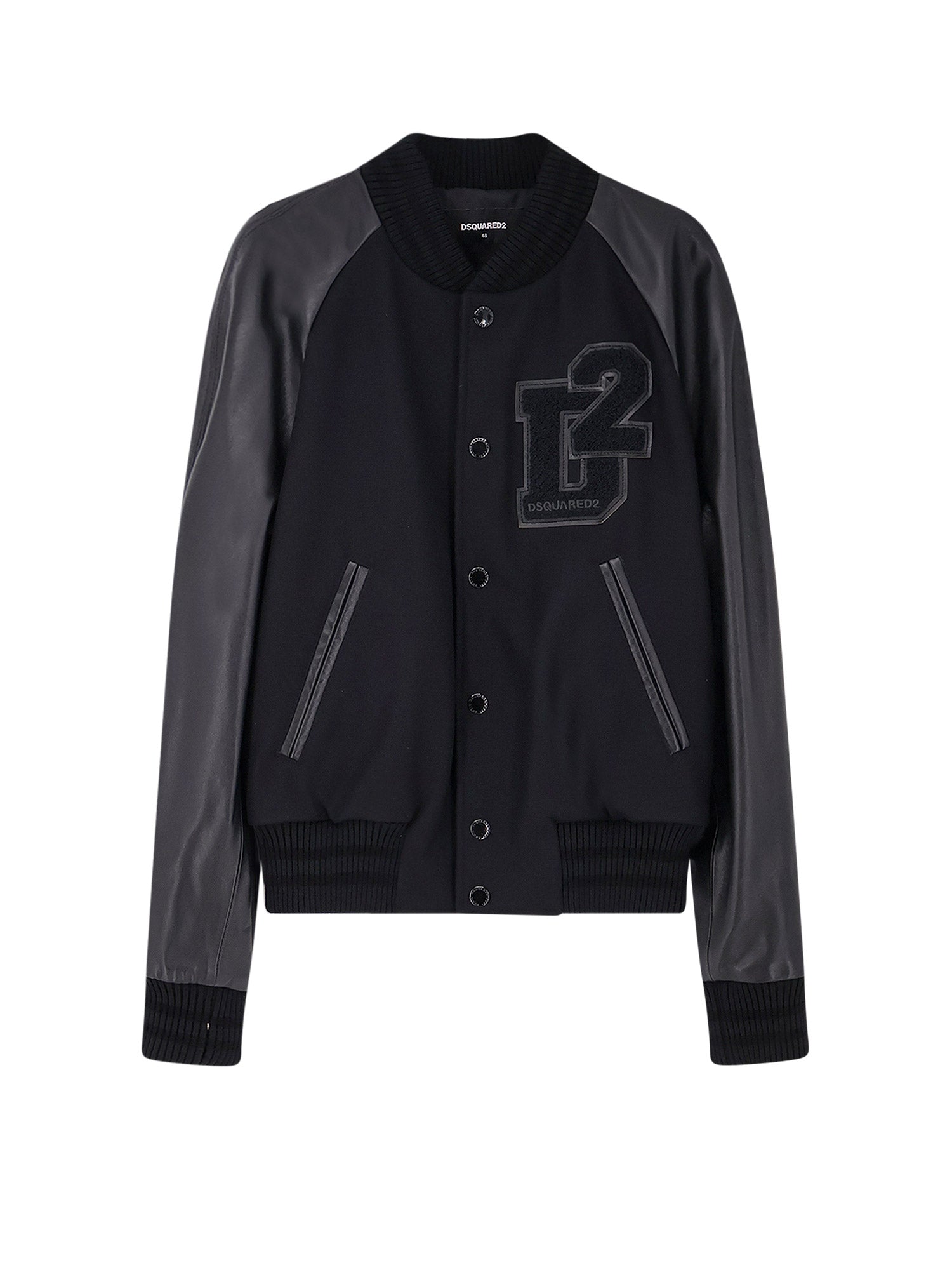 Dsquared2 Jackets Black Pelle/lana