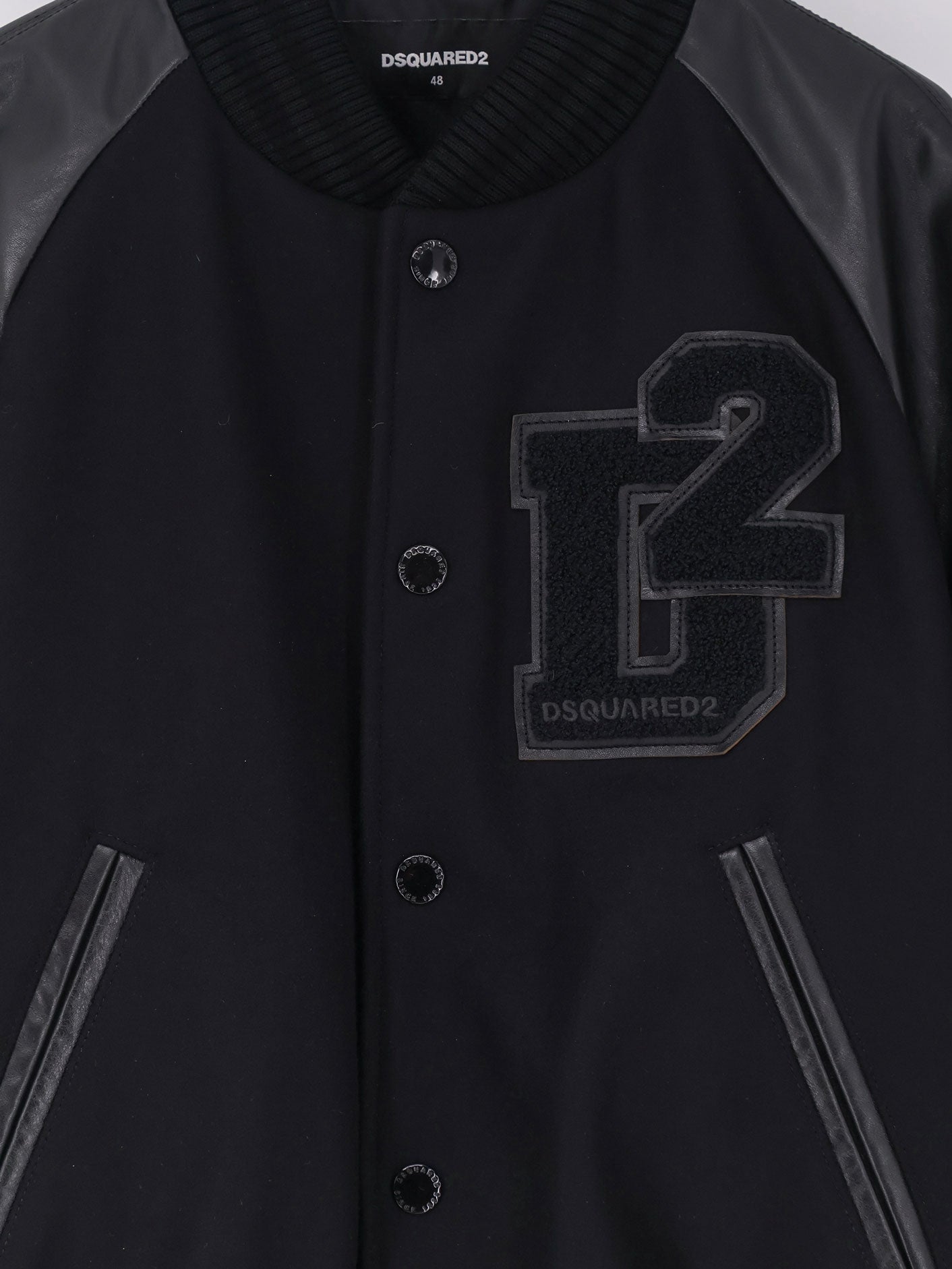 Dsquared2 Jackets Black Pelle/lana