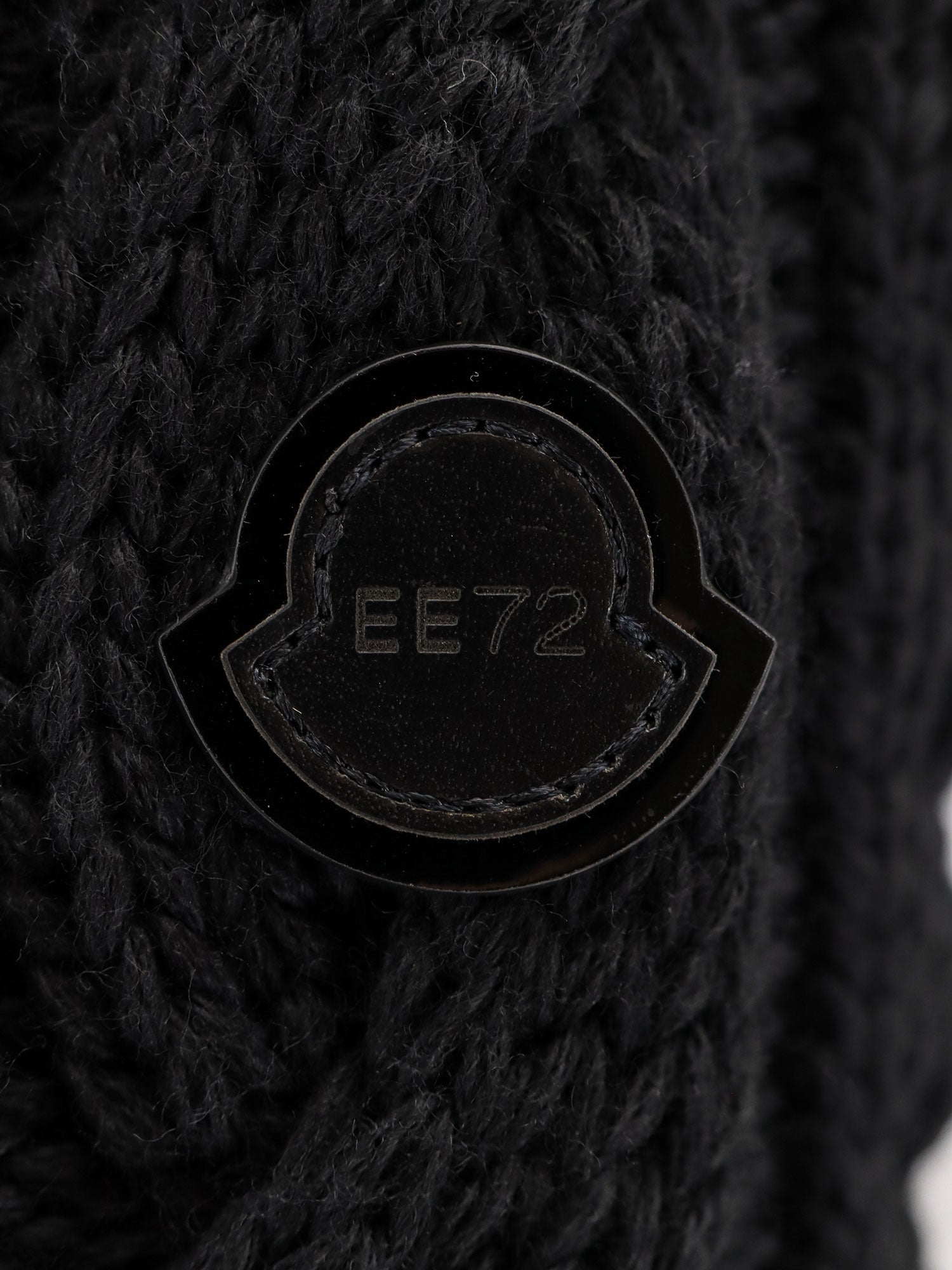 MONCLER GENIUS Sweaters Black Viscosa Elastan