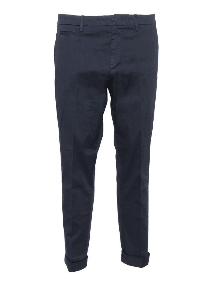 JOE PANTS Blue Cotton Elastan Jean