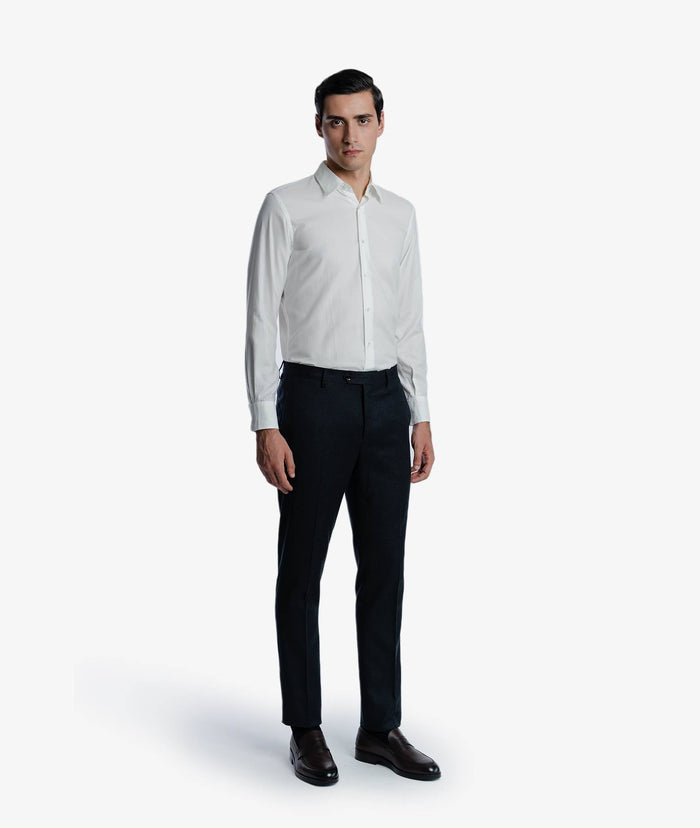 Casual Cotton Shirt Germain White Sport