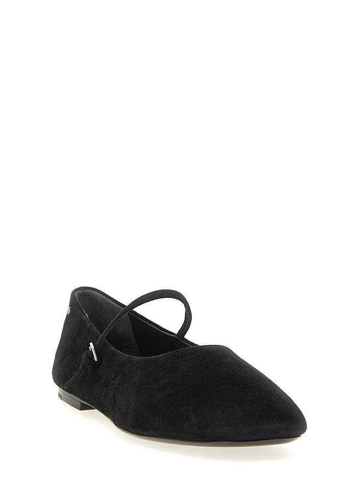 Mary Jane ballet flats Black Flat Shoes