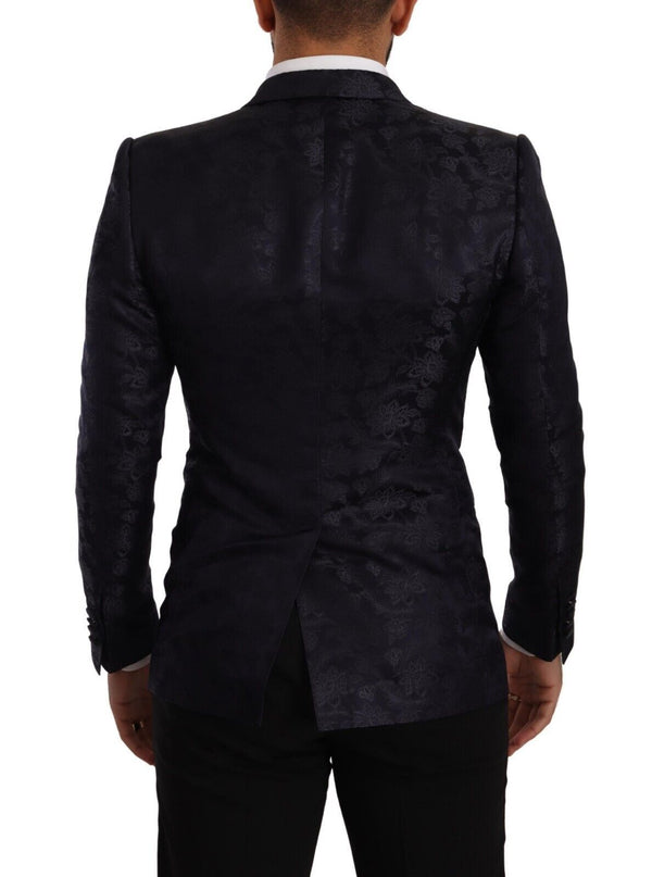 Dolce & Gabbana 93% Silk blazer in navy