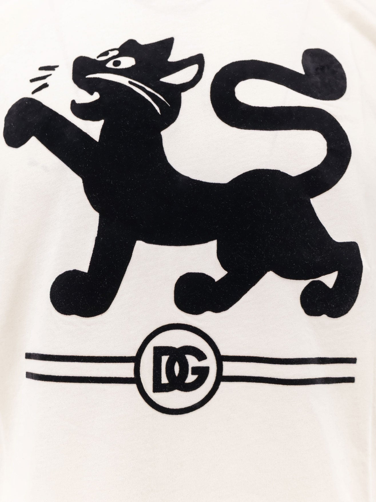 Dolce & Gabbana T-shirts and Polos Bianco Naturale Cotone