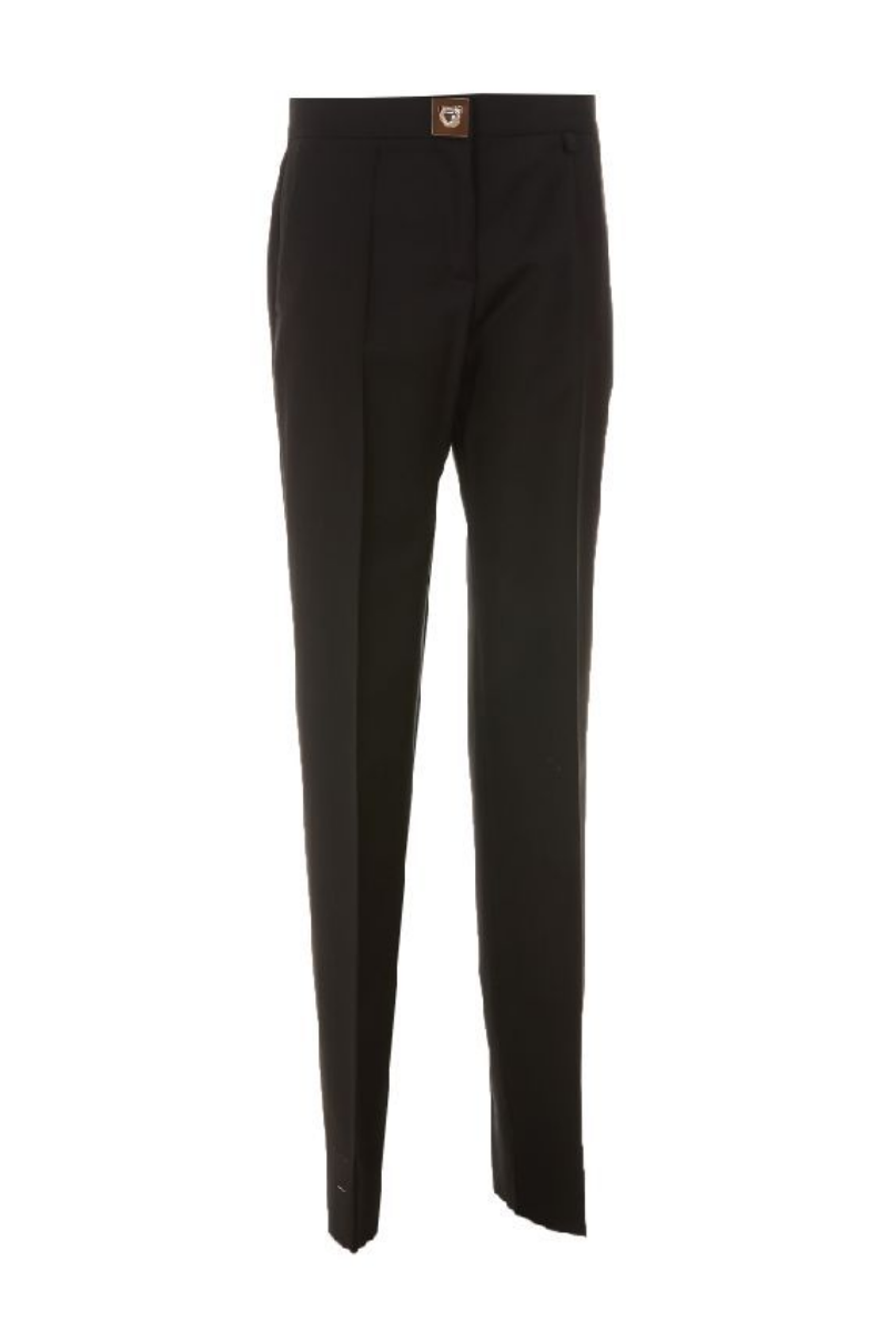Givenchy Trousers With Turnlock_black Black