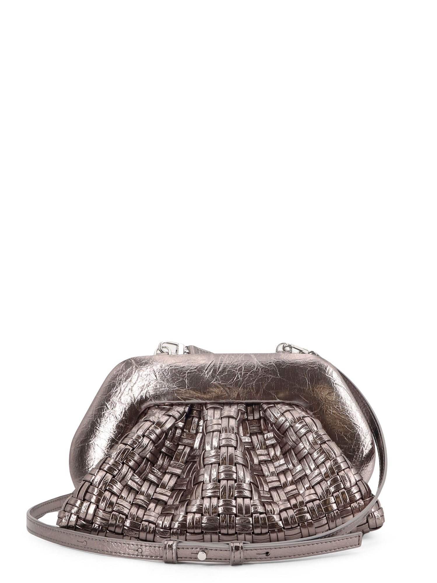 THEMOIRE Bags Silver Pelle Vegano