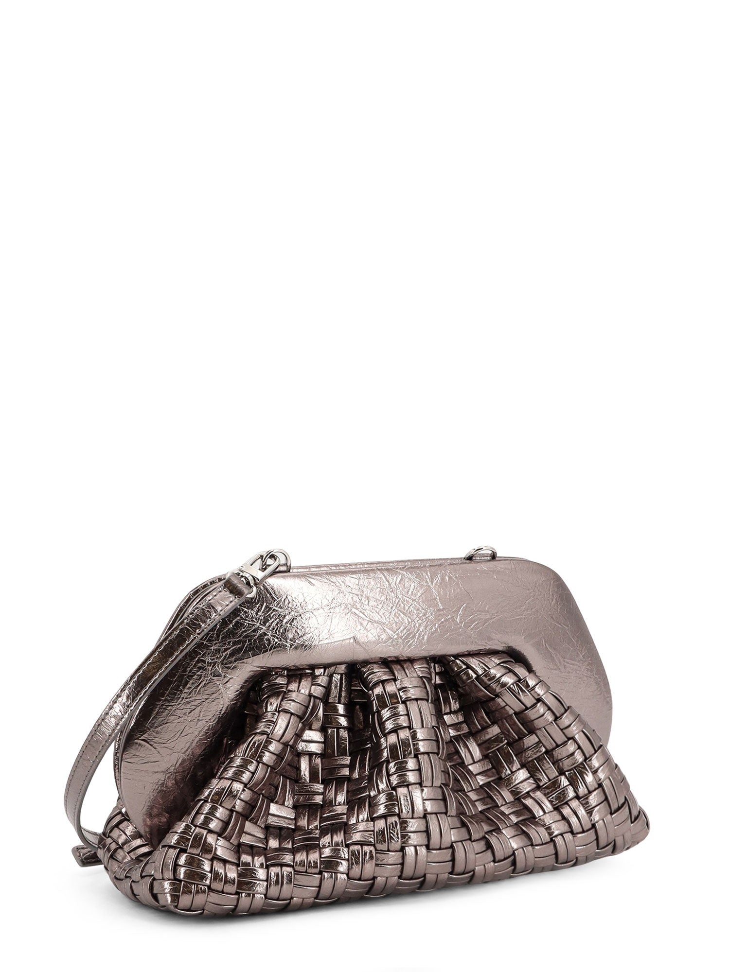 THEMOIRE Bags Silver Pelle Vegano