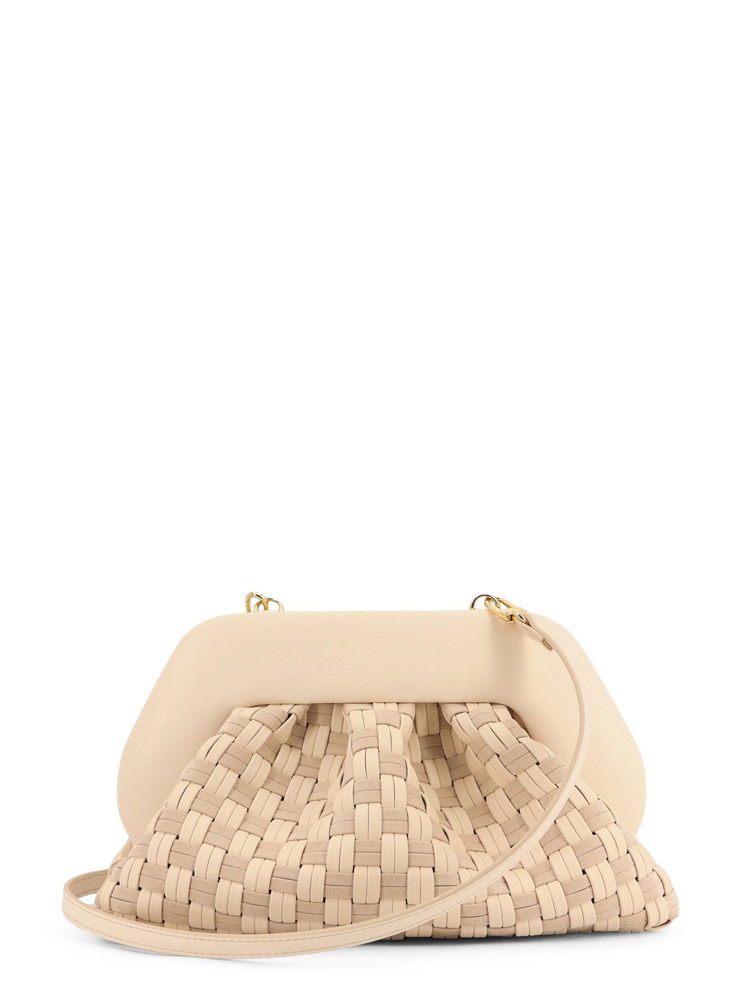 Themoire Bags Ivory Pelle