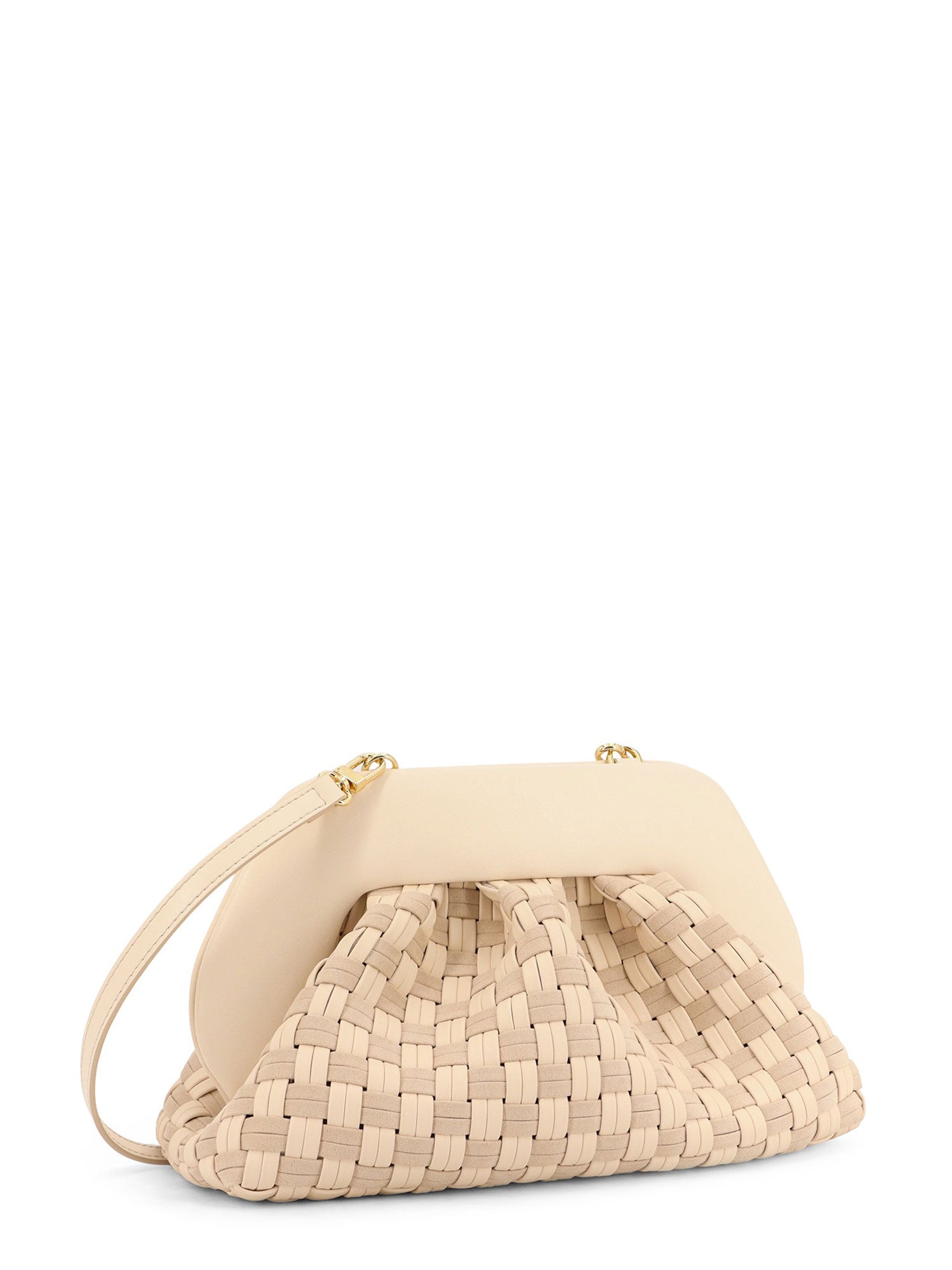 Themoire Bags Ivory Pelle