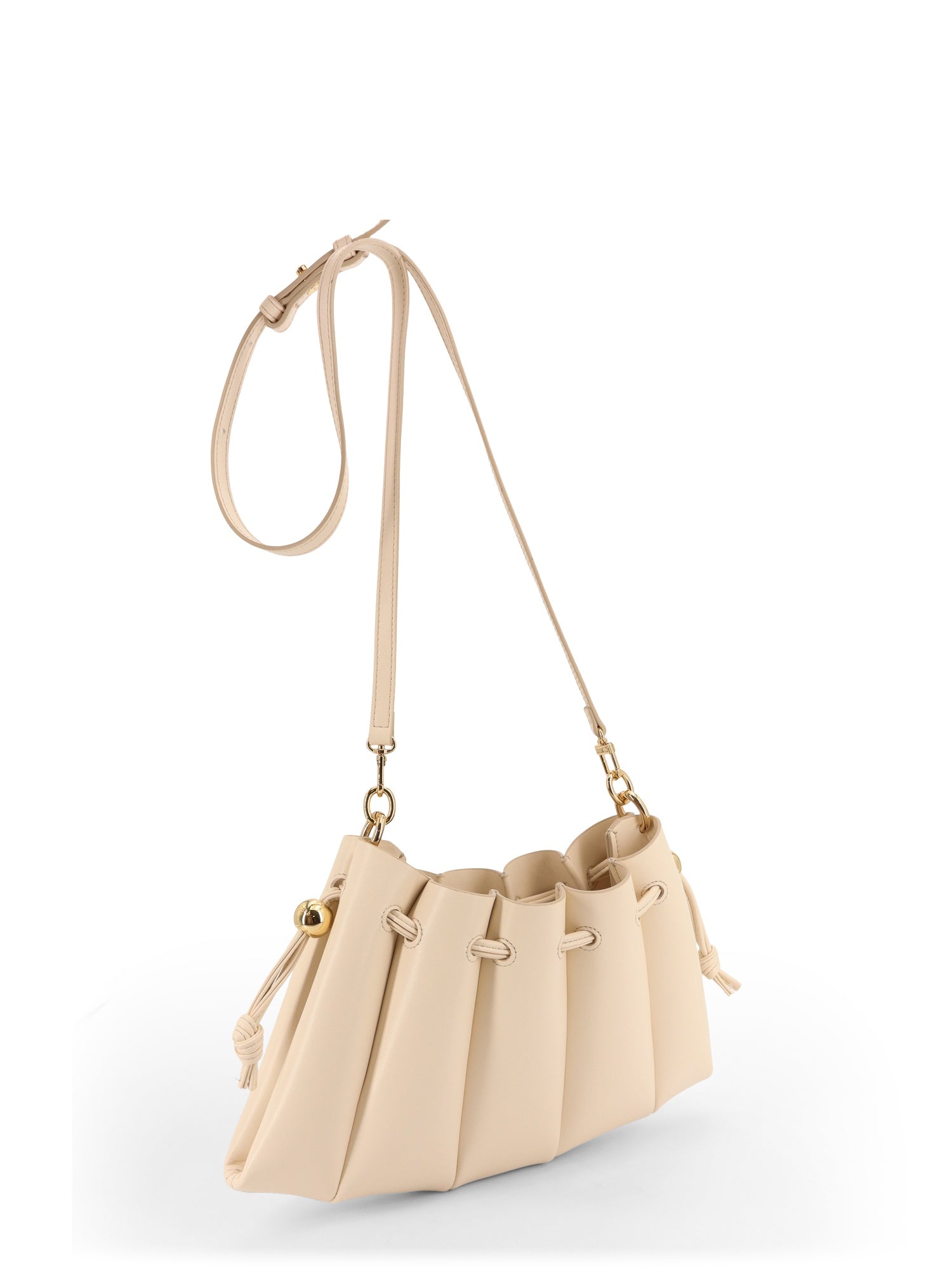 Themoire Bags Ivory Pelle Vegana