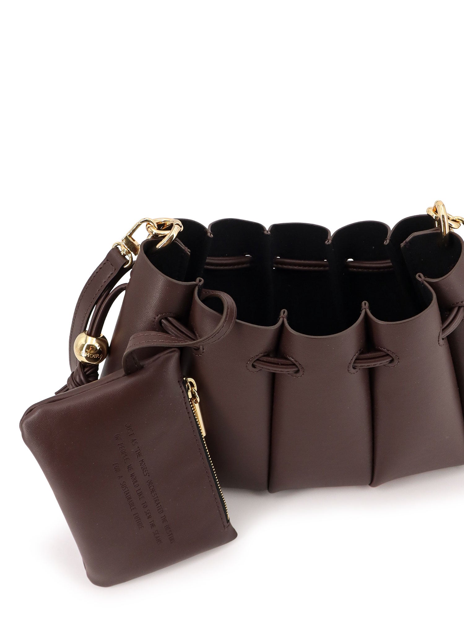 Themoire Bags Ebony Pelle Vegana