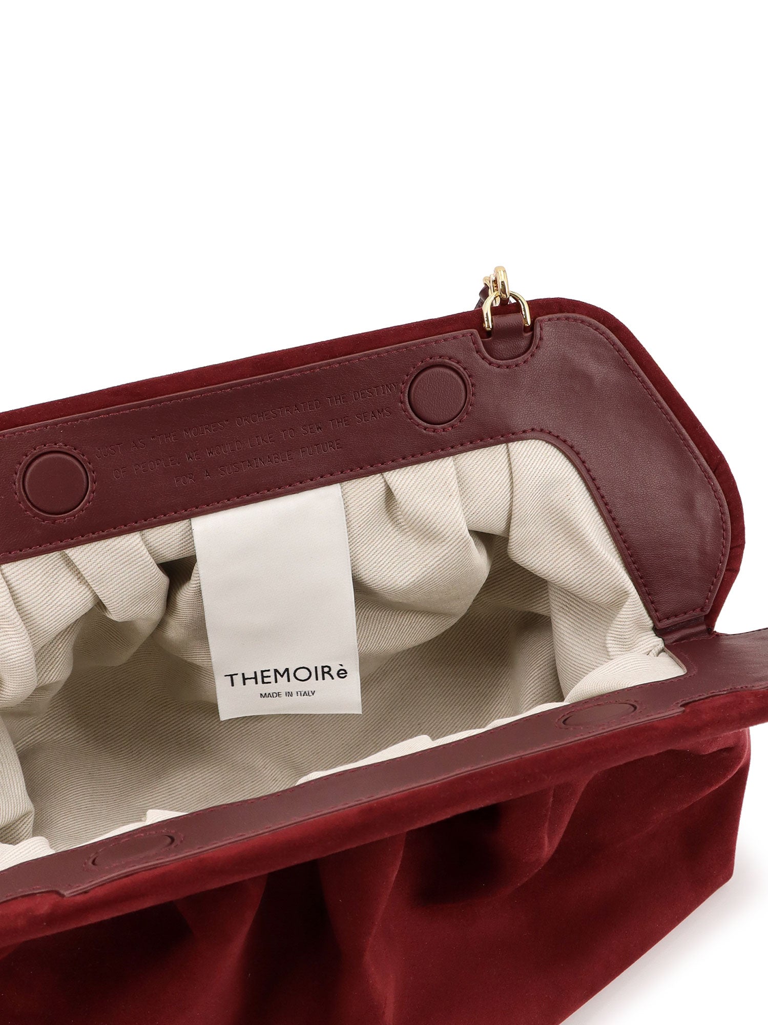Themoire Bags Prune Pelle