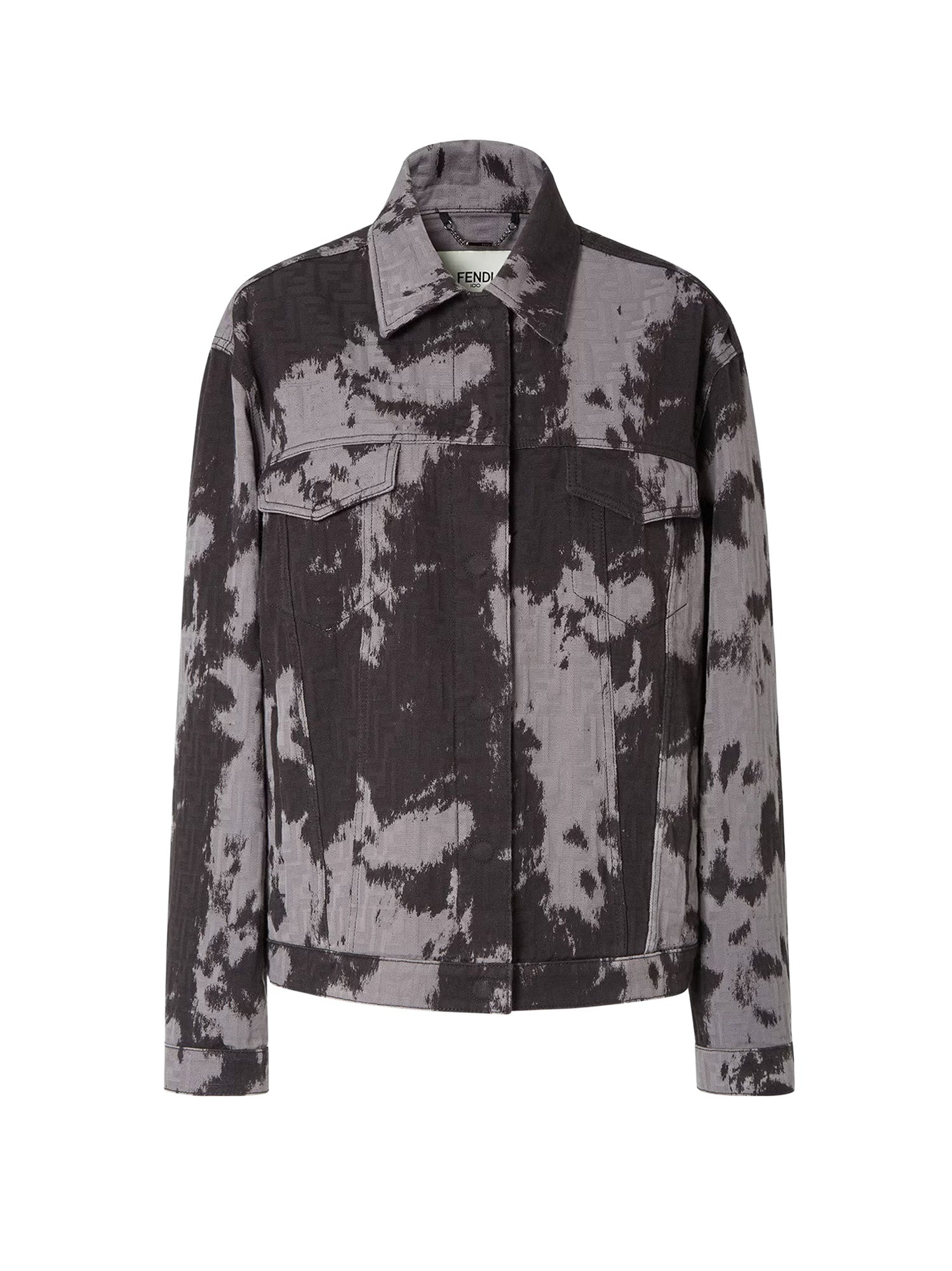 Fendi Jackets Black Cotone