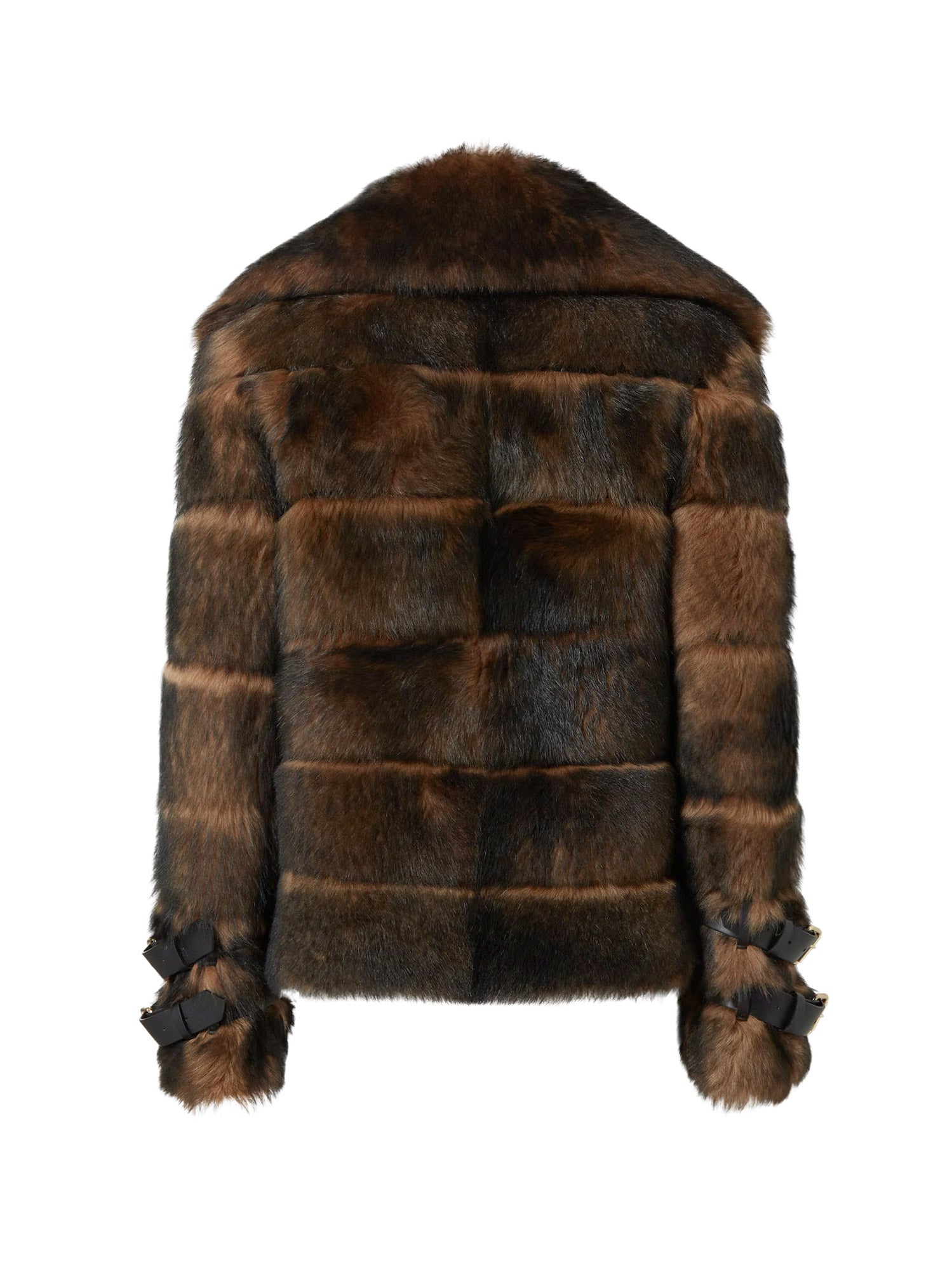 Fendi Jackets Ochre Pelliccia D' Agnello