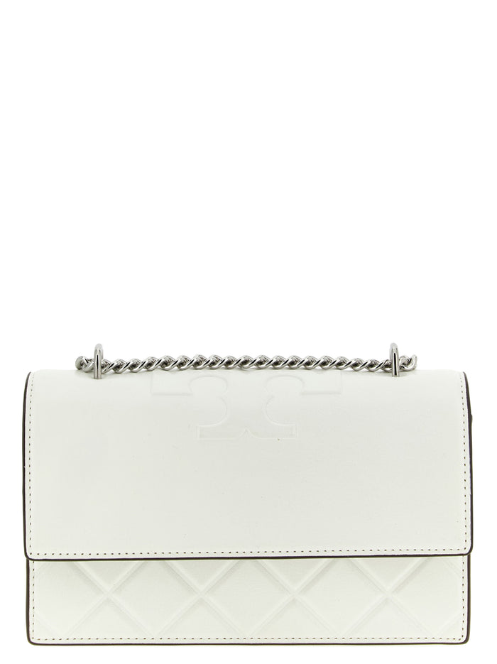 Fleming small crossbody bag White Goat Leather