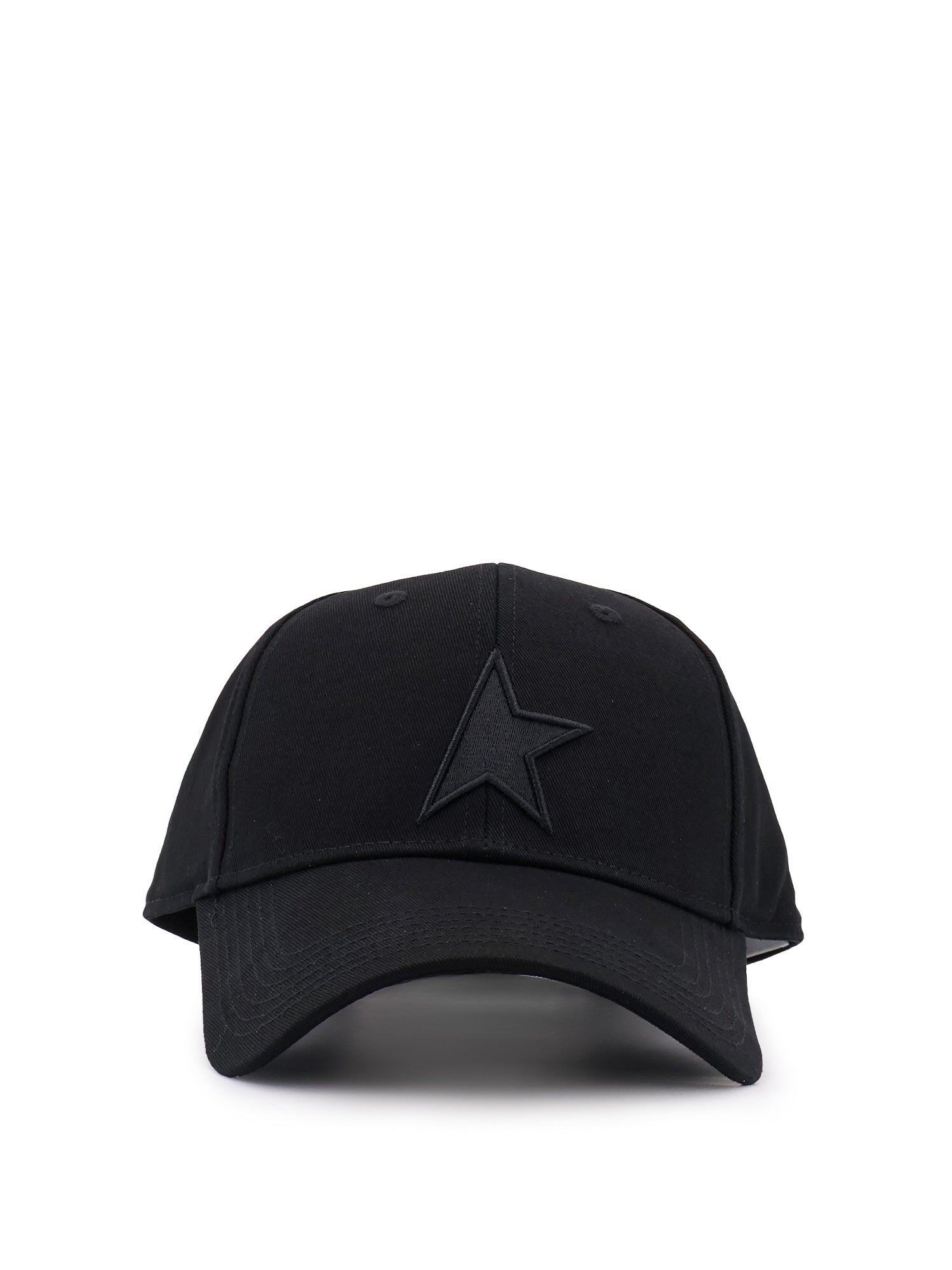 Golden Goose Hats Black Cotone