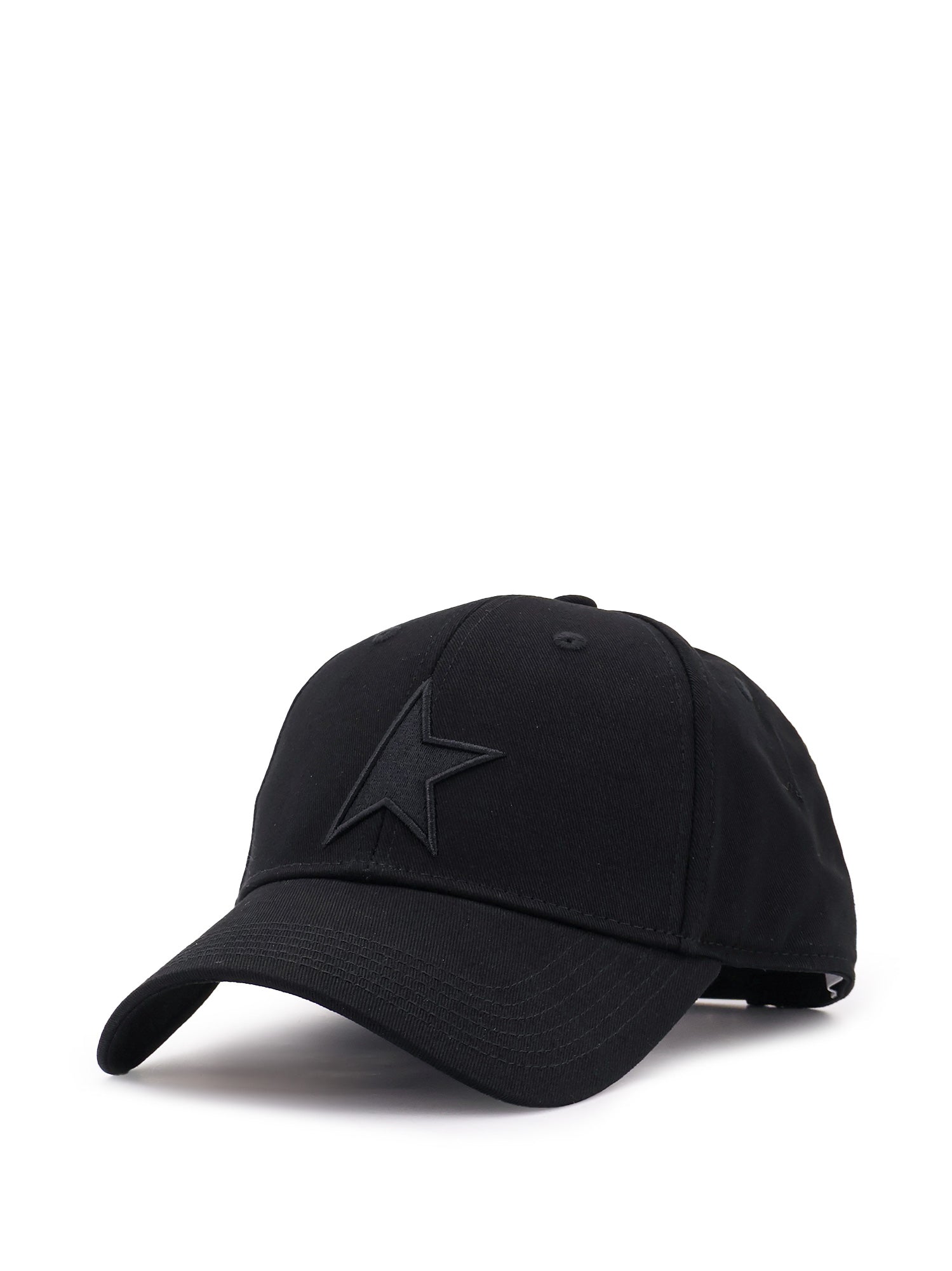 Golden Goose Hats Black Cotone