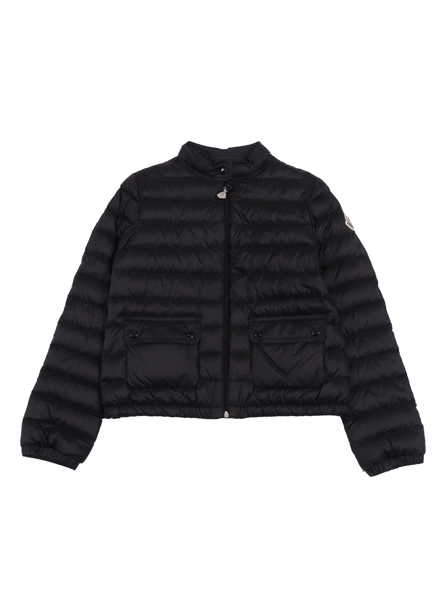 LANS JACKET Black Short Puffer