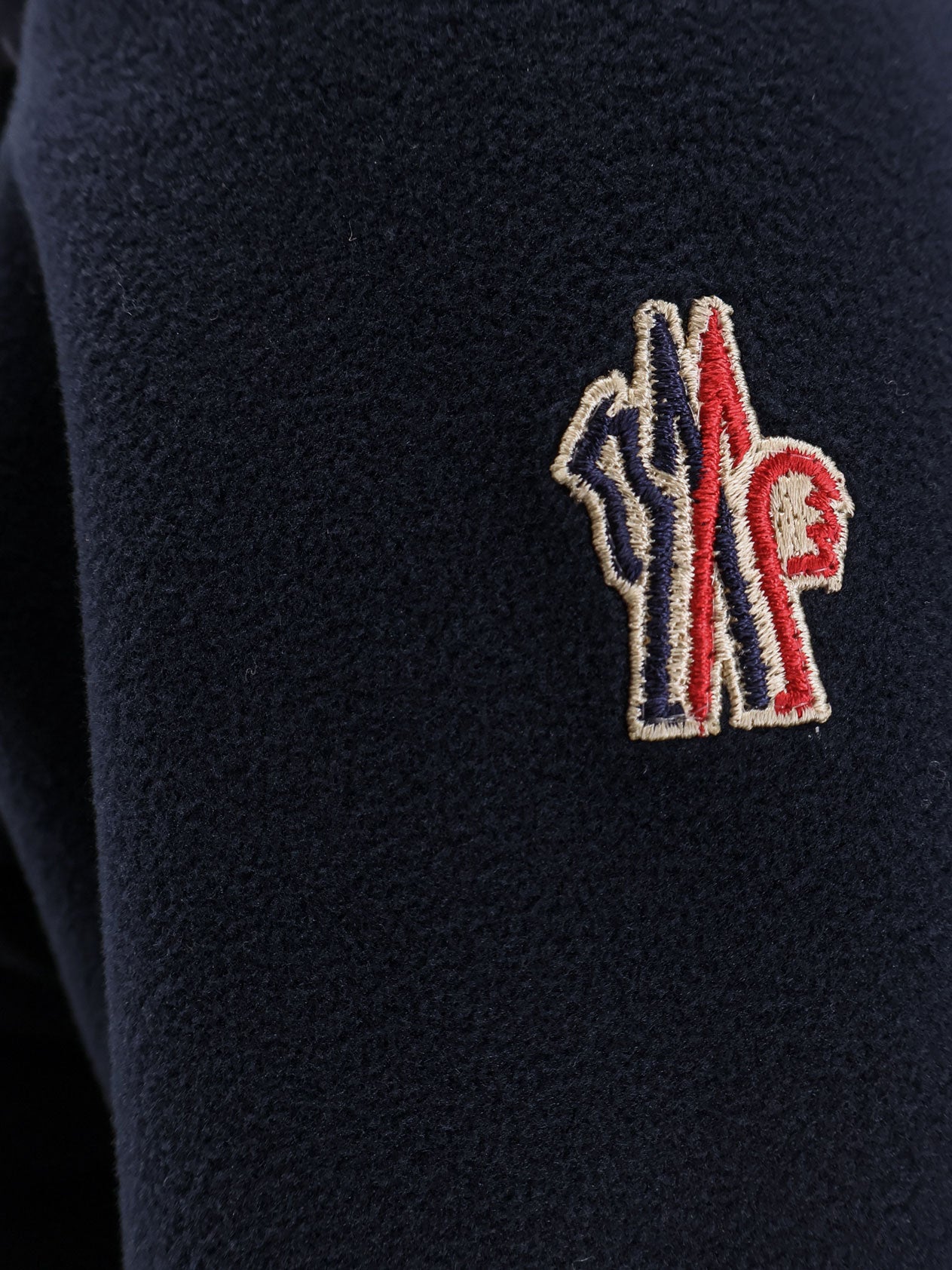 Moncler Grenoble Jackets Blue Poliestere Elastan
