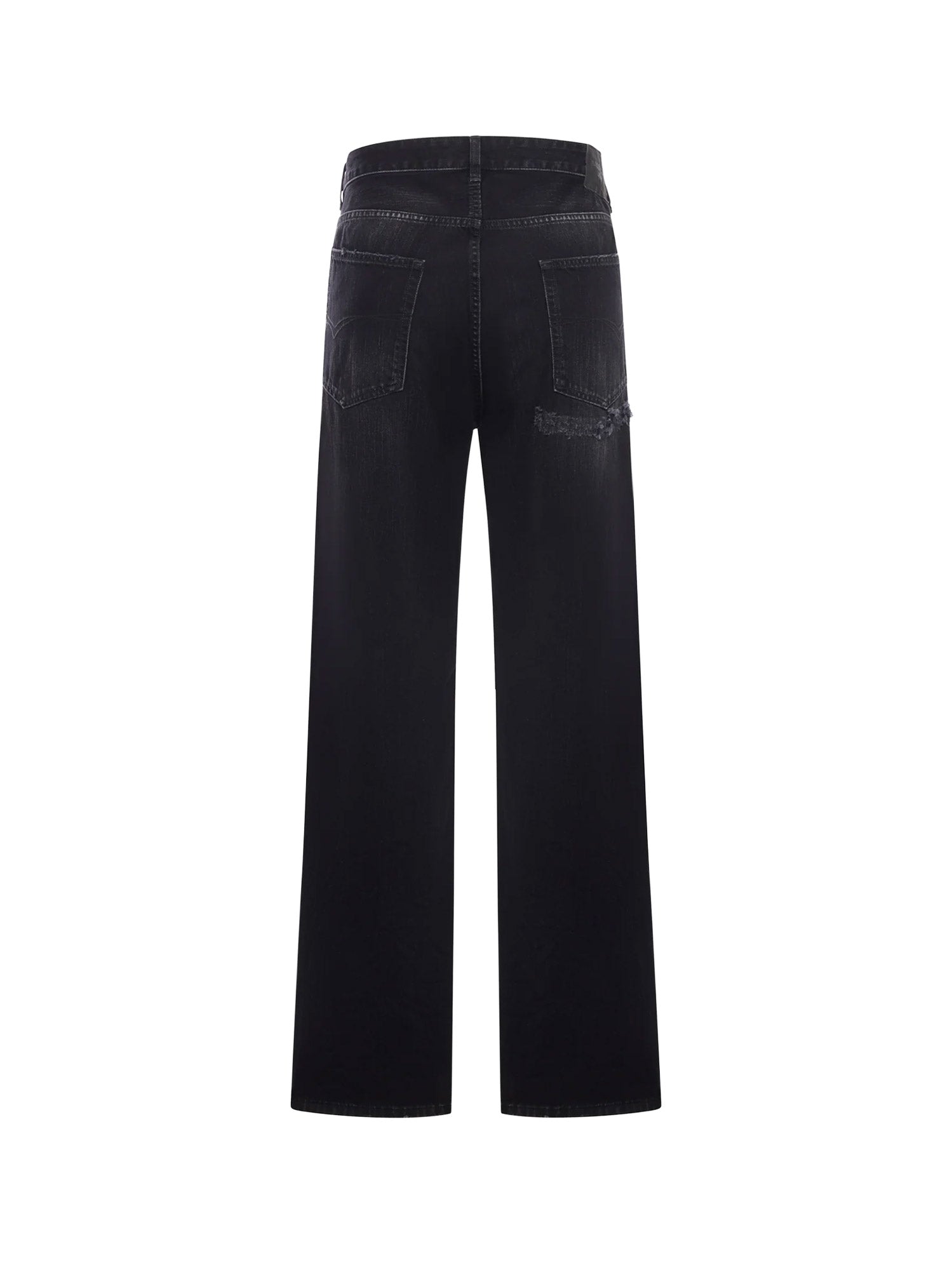 Balenciaga Jeans Black Fade Out Cotone