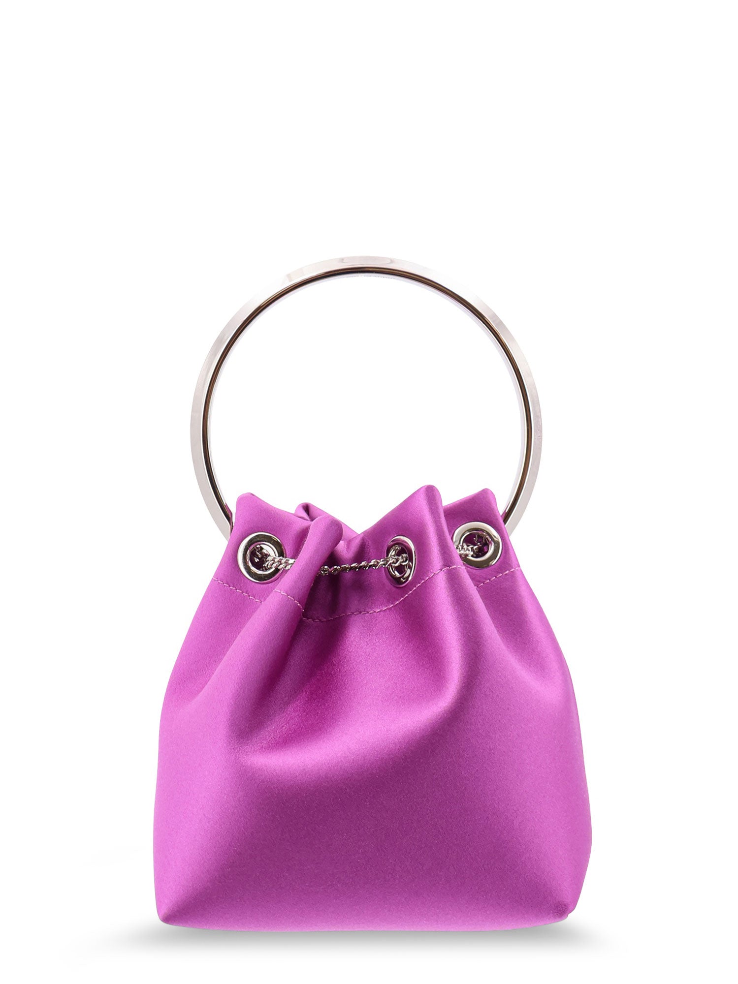 Jimmy Choo Bags Violetorchidsilver Satin